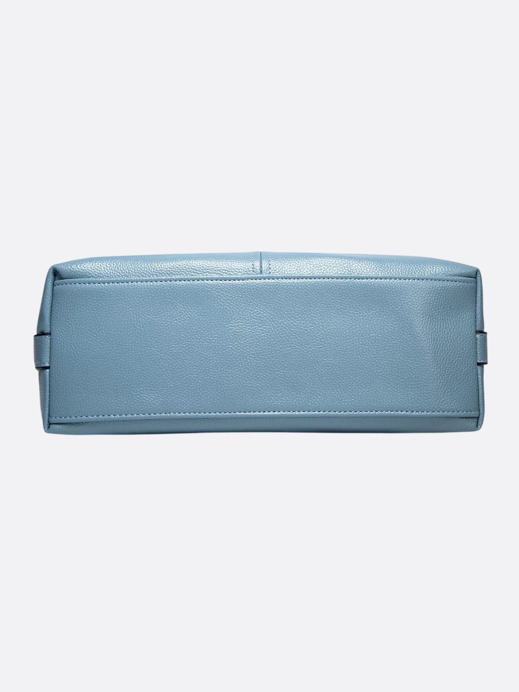 Aurora – Sky Blue Leather Satchel