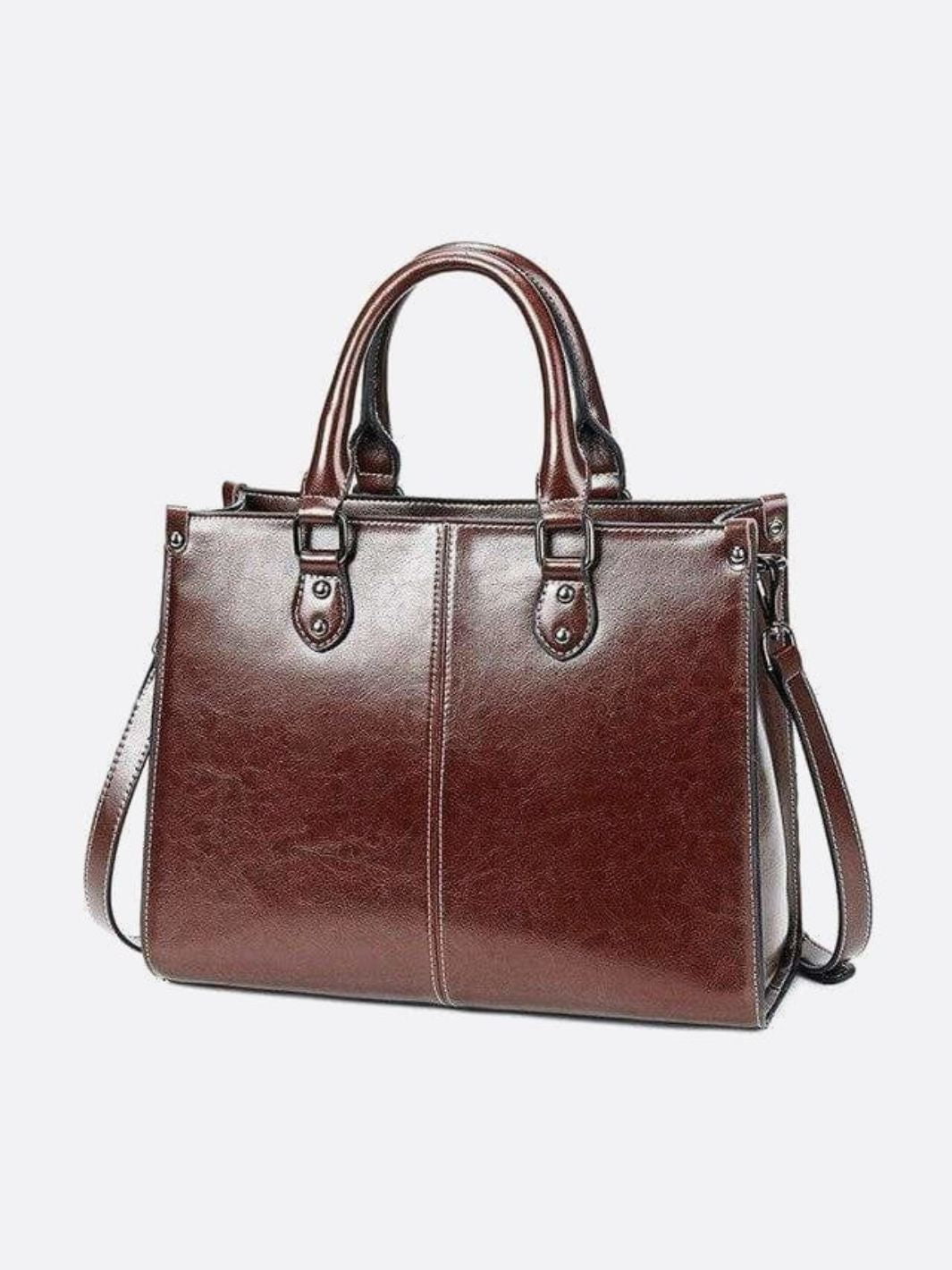 Clara Vintage Leather Tote