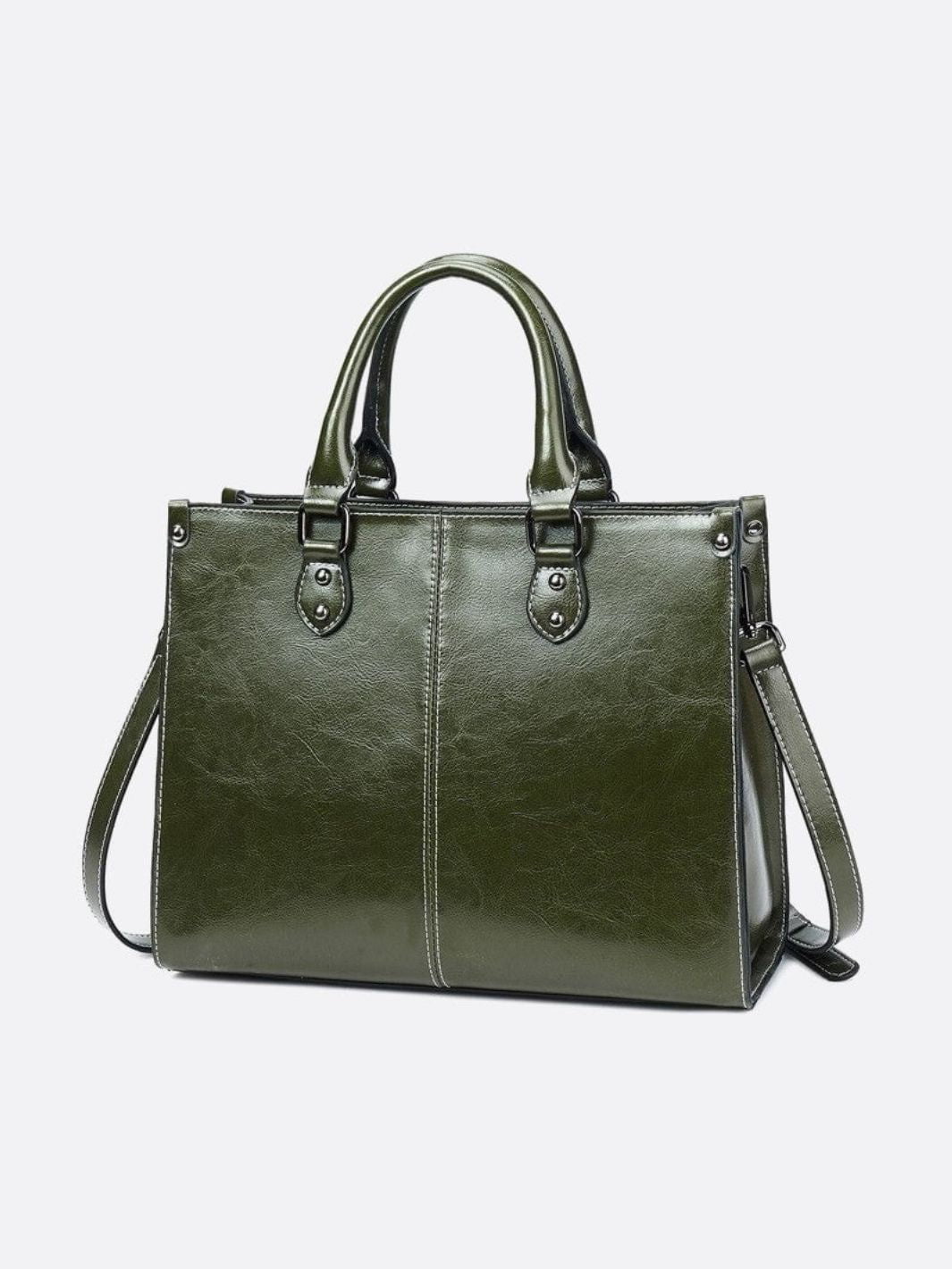 Clara Vintage Leather Tote
