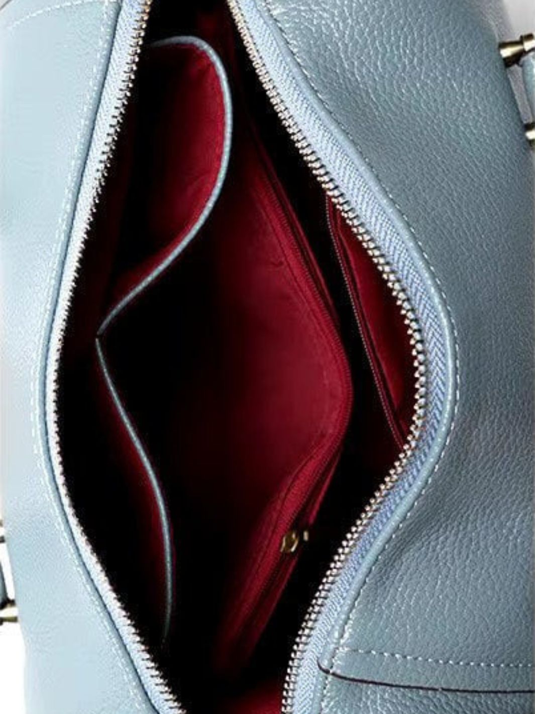 Turquoise Bowling Handbag – Modern Shape with Timeless Charm