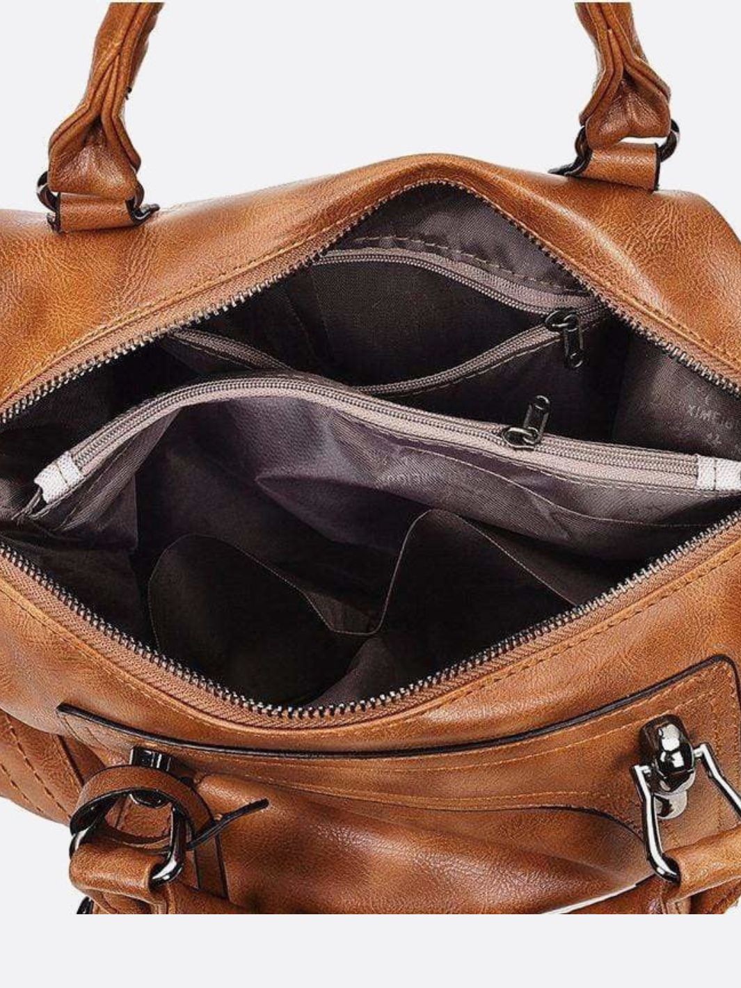 Sofia Retro Leather Handbag