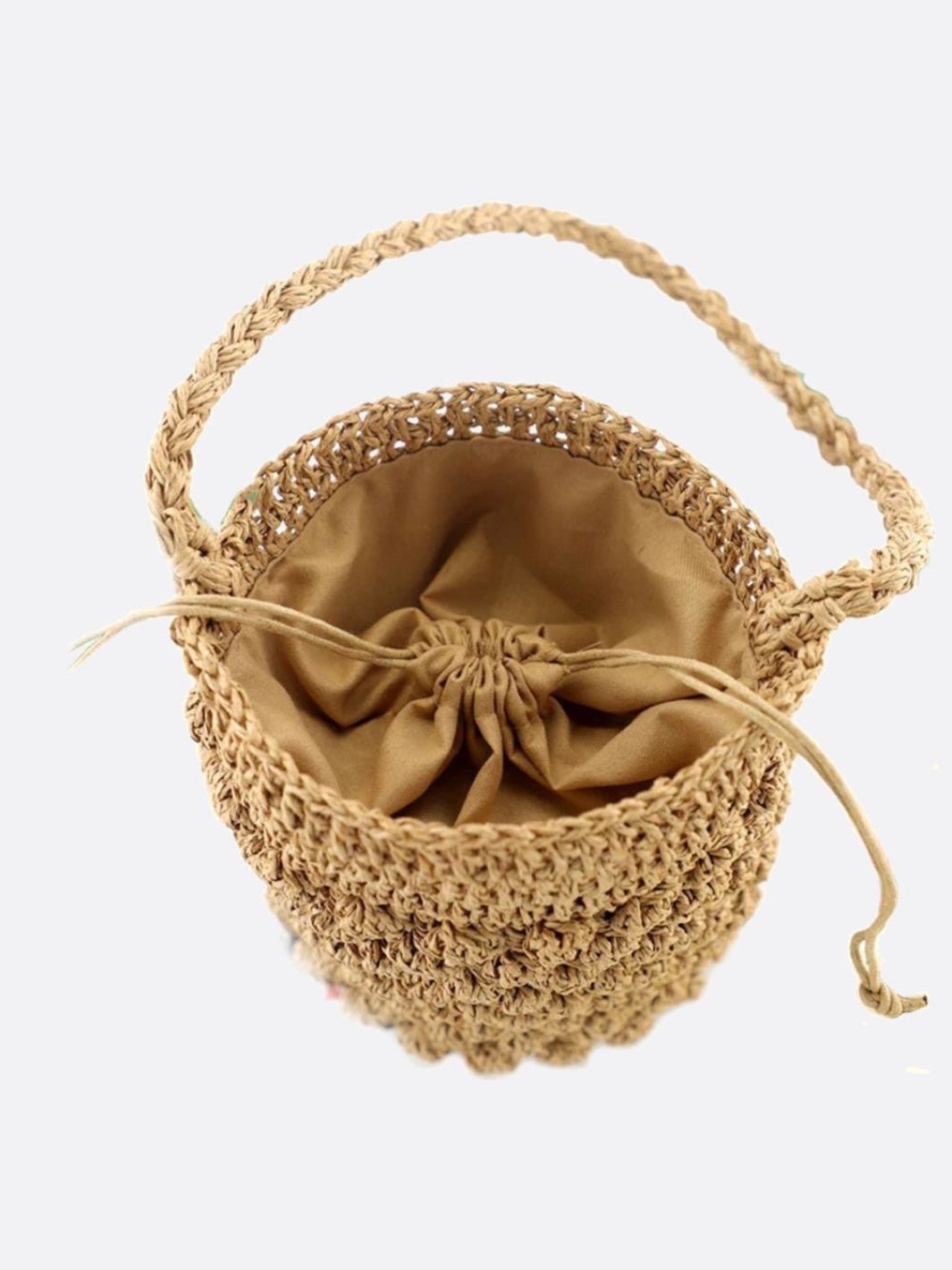 The Amara Raffia Bucket
