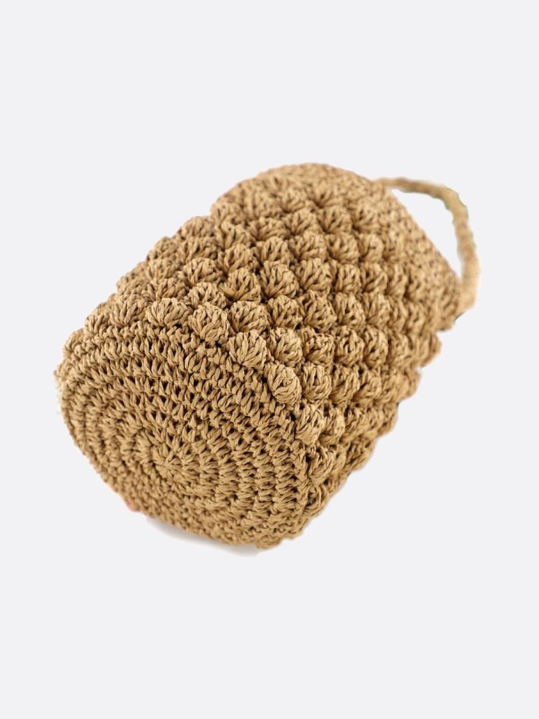 The Amara Raffia Bucket