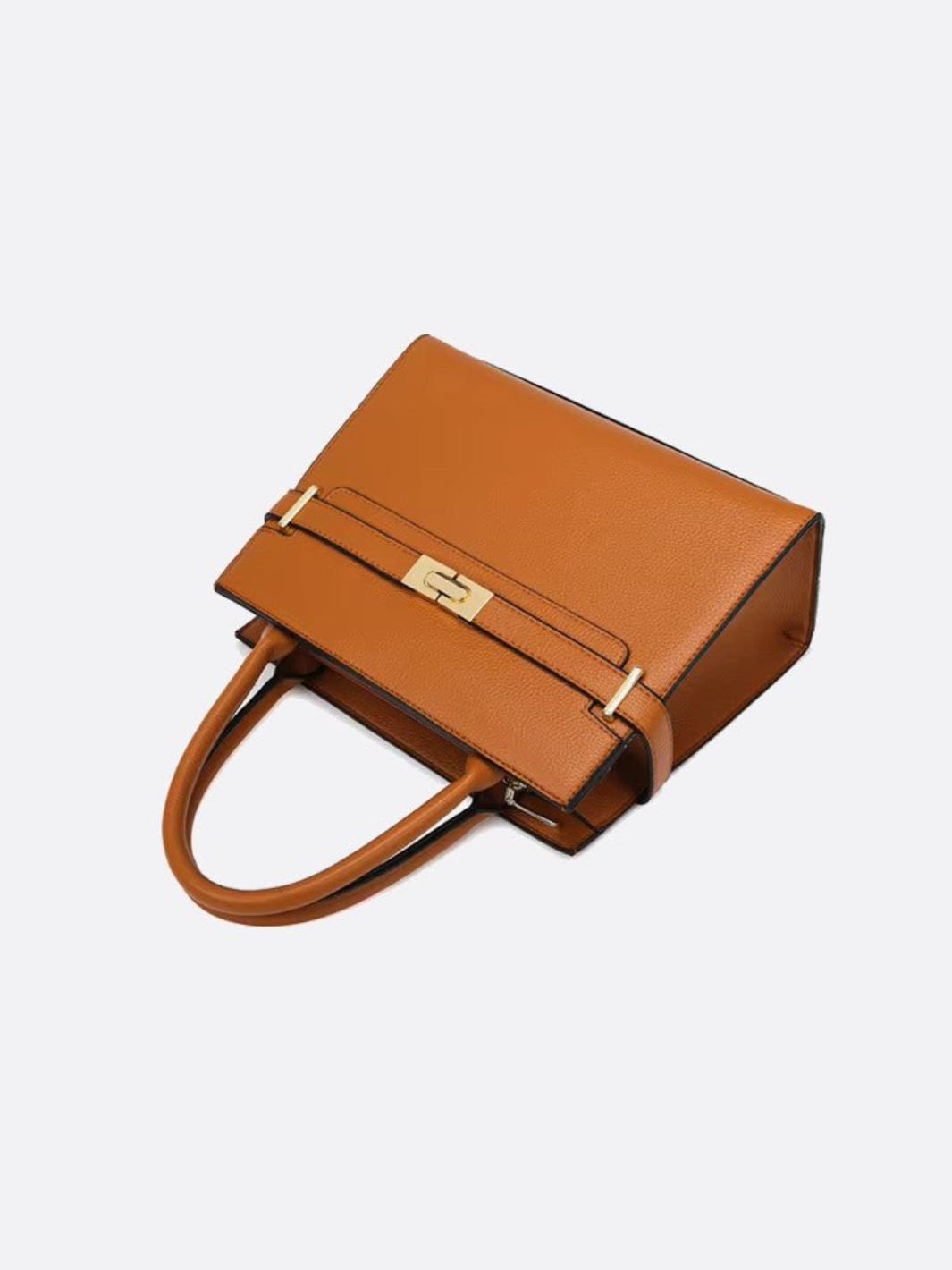 Camille Camel Trapeze Handbag