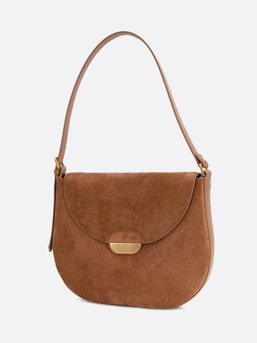 Clara – Suede Leather Shoulder Bag
