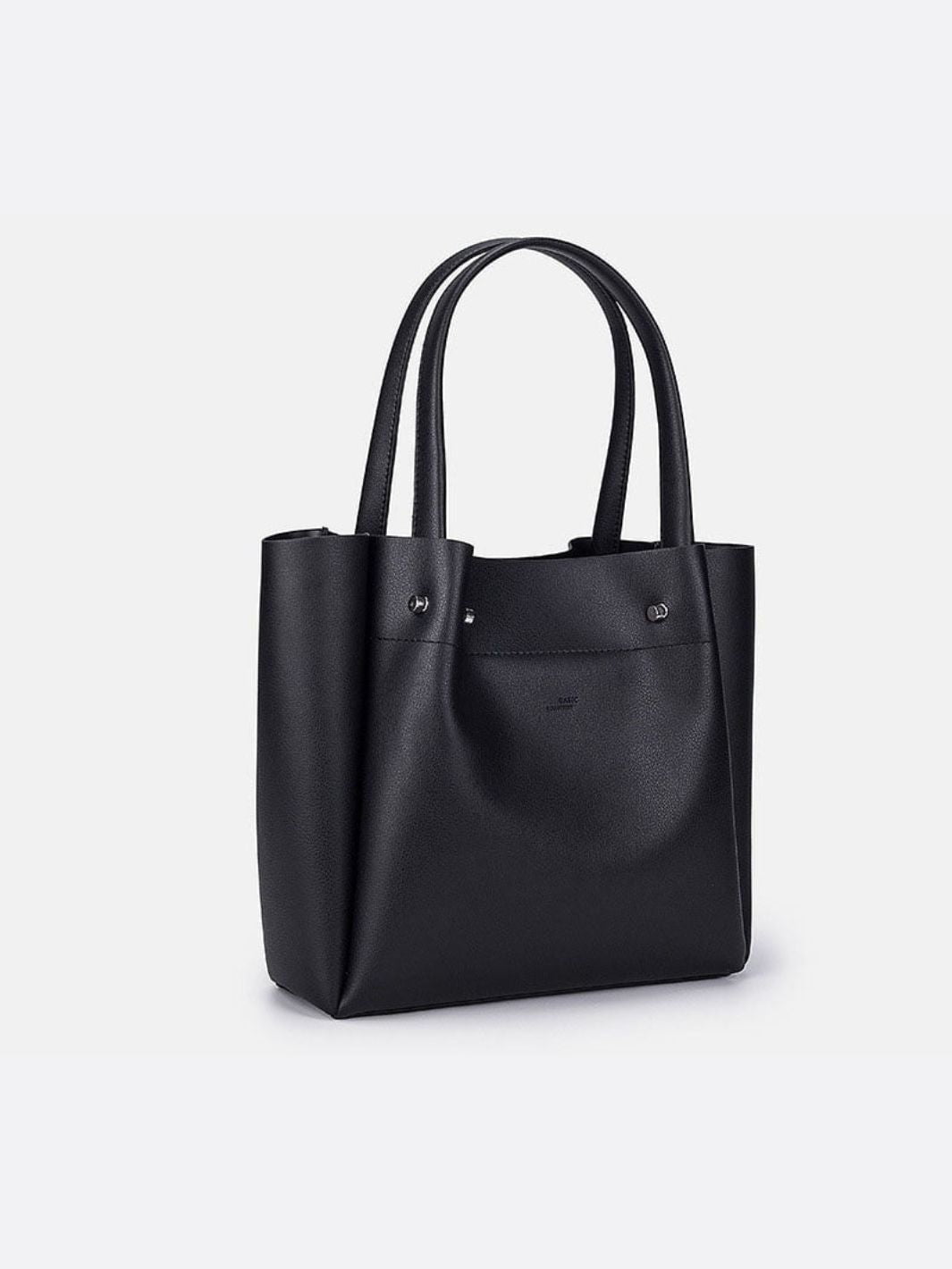 Sophia Classic Black Tote Bag