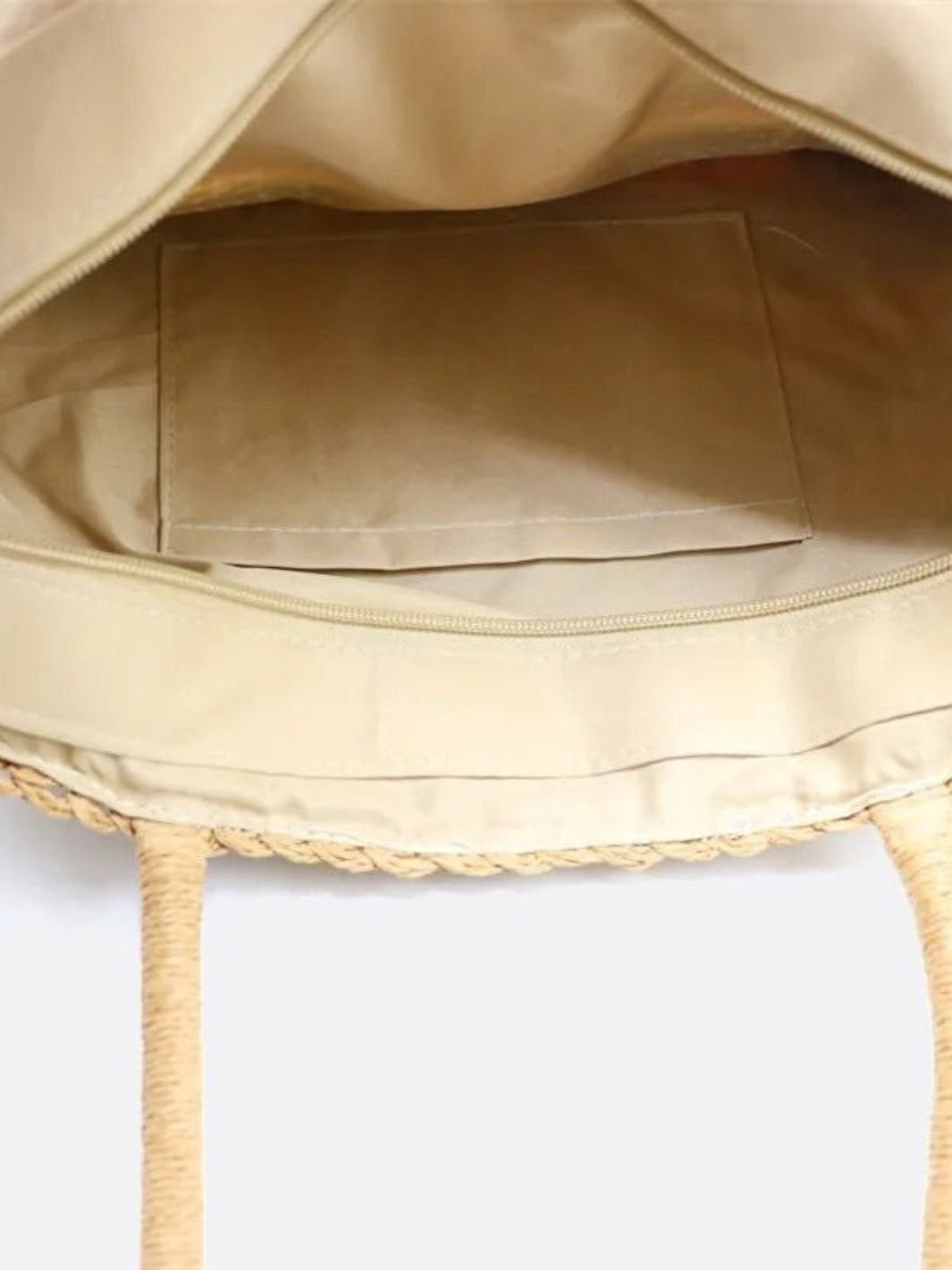 Colorful Boho Straw Tote Bag