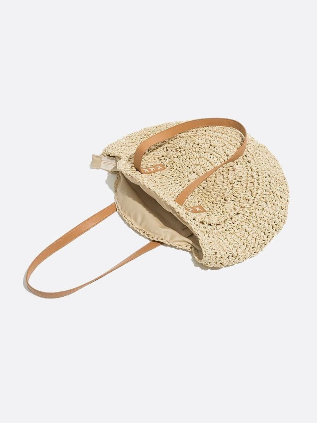 Sienna Crochet Straw Bag