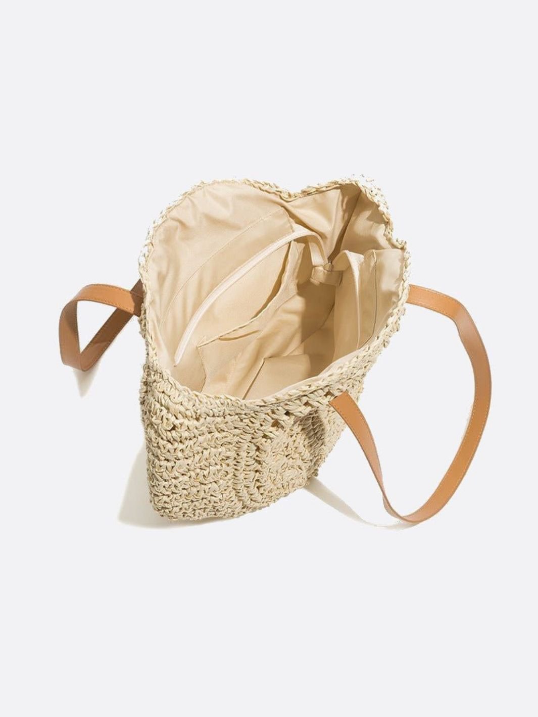 Sienna Crochet Straw Bag