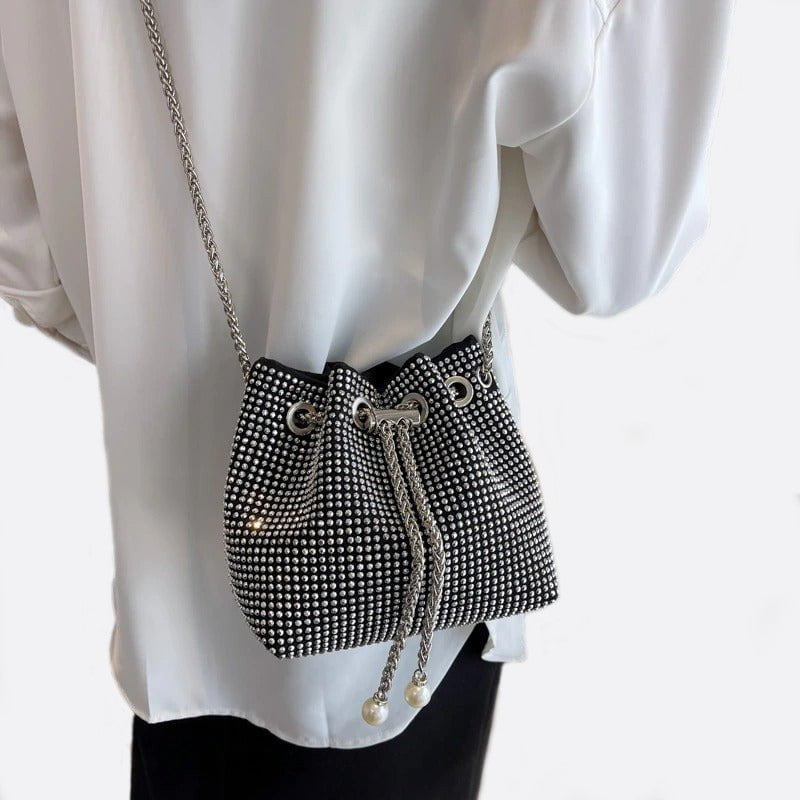 The Elowen Sparkle Bucket Bag