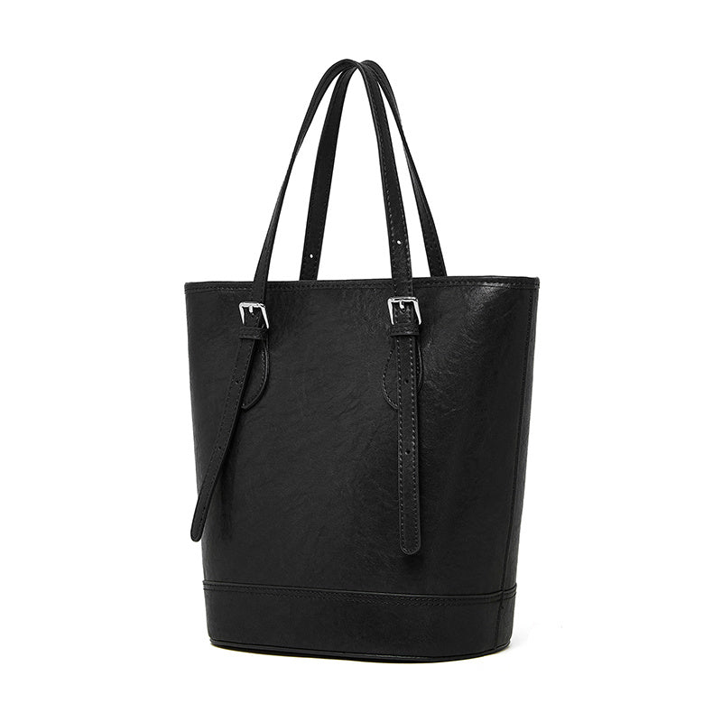Clara Structured Bucket Tote