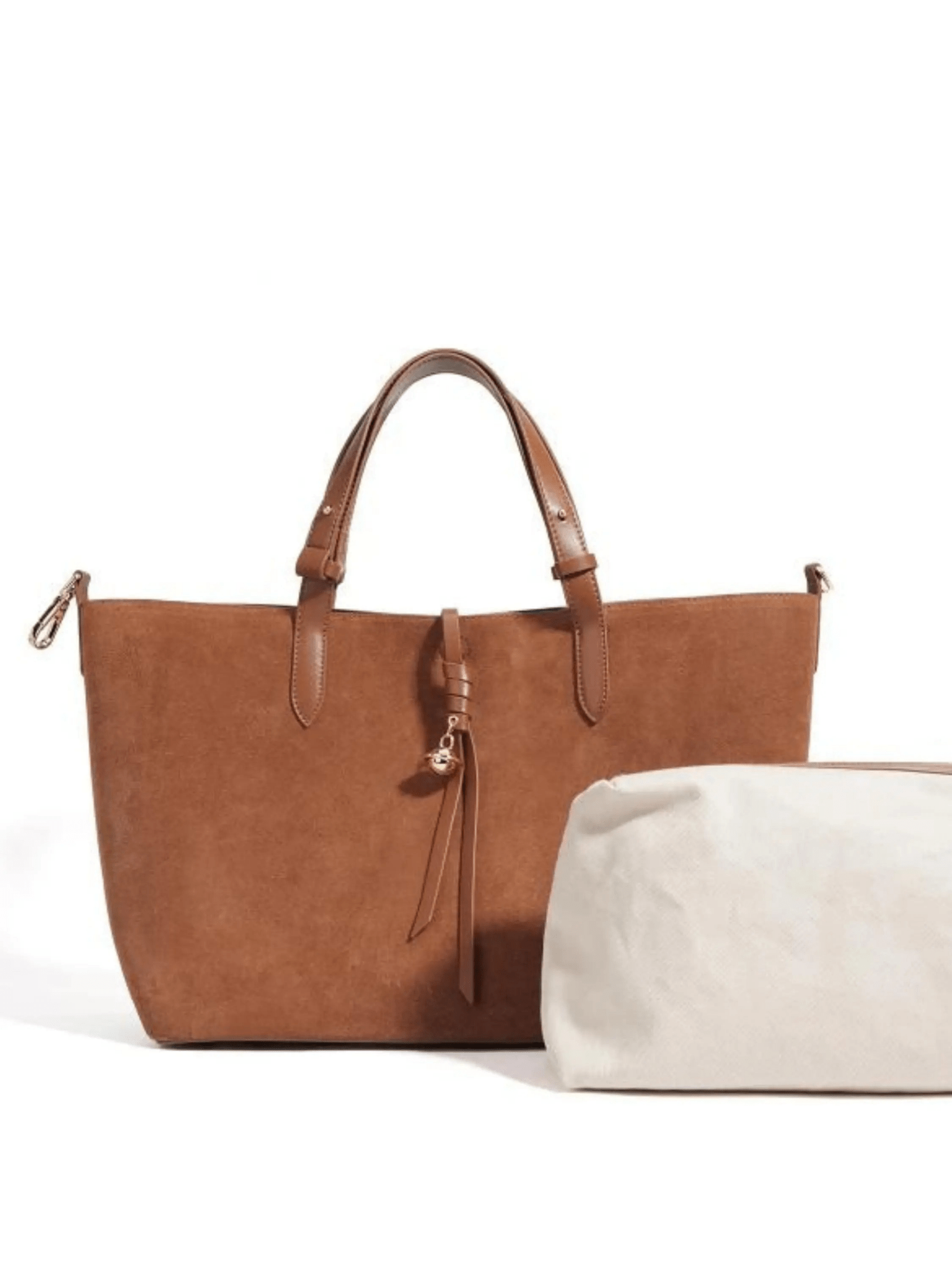 Savannah Suede Elegance Tote