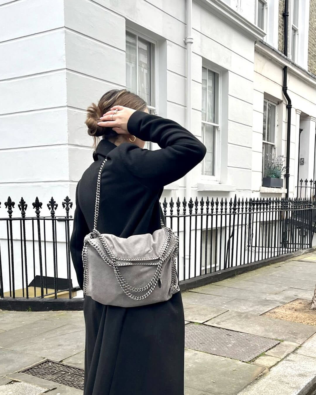 Seame Emma Large Handbag with Elegant Chain Handle