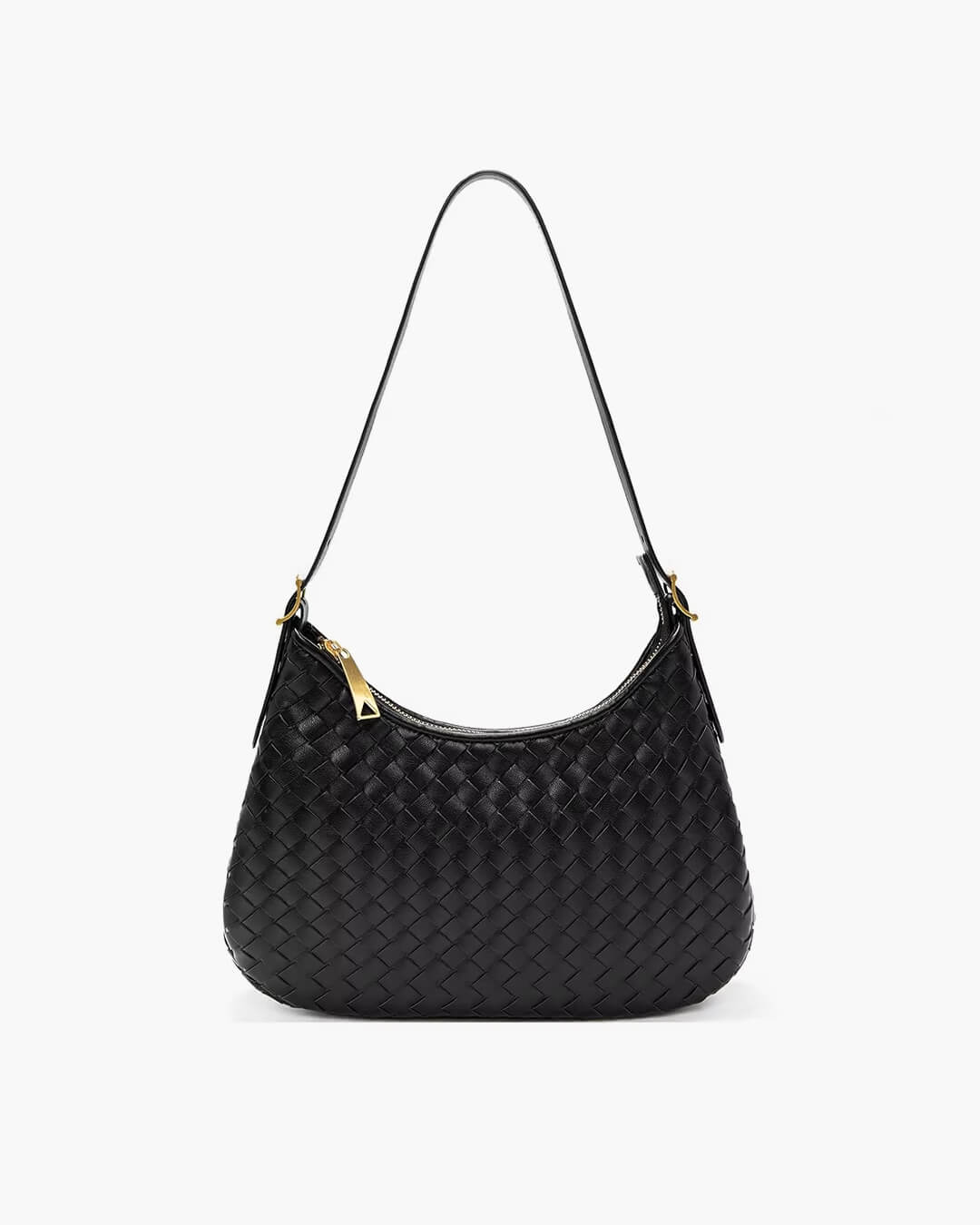 Miriam – Woven Leather Shoulder Bag
