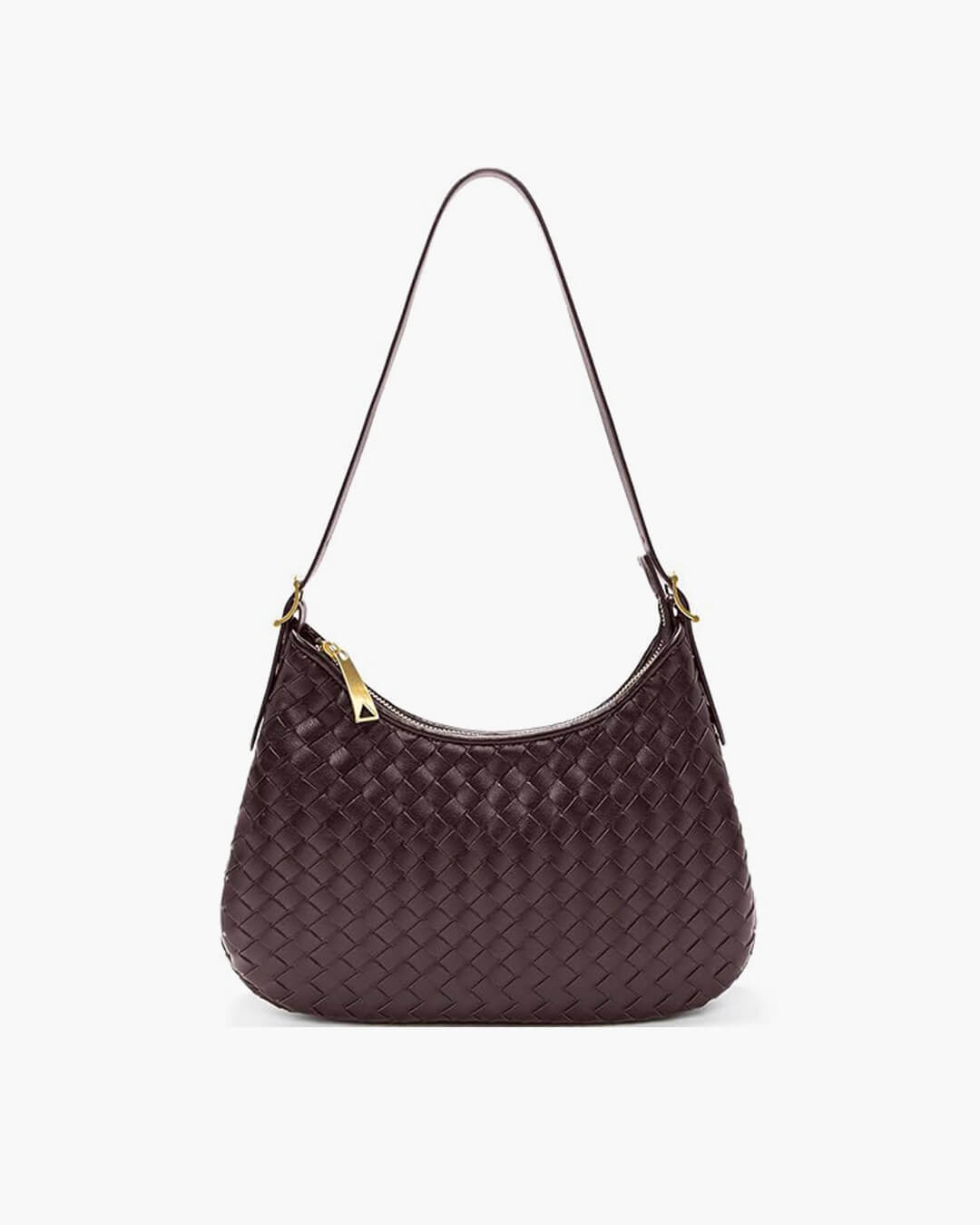 Miriam – Woven Leather Shoulder Bag