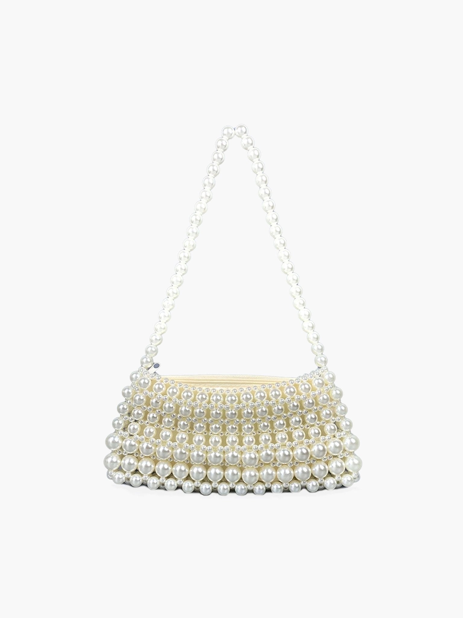 Roxanne – White Pearl Shoulder Bag