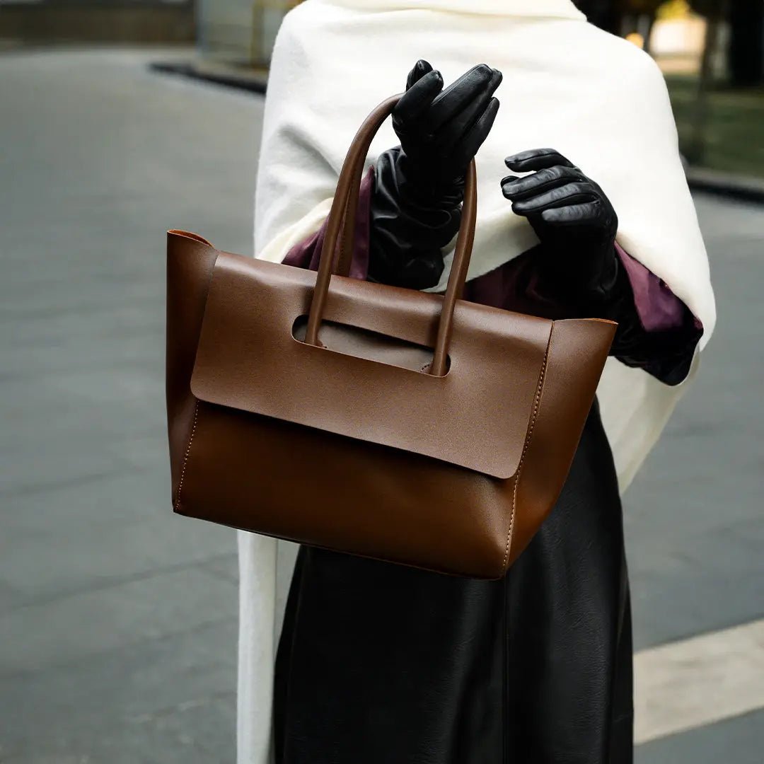 Diana Timeless Brown Tote Bag