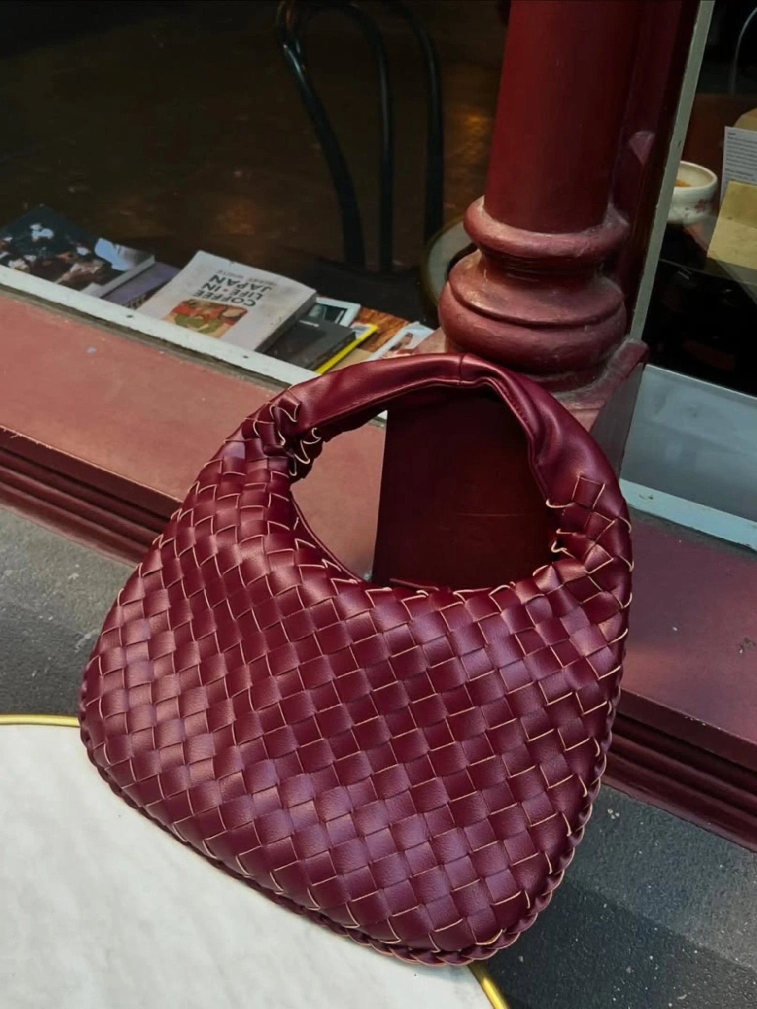 Violeta Petite Woven Handbag