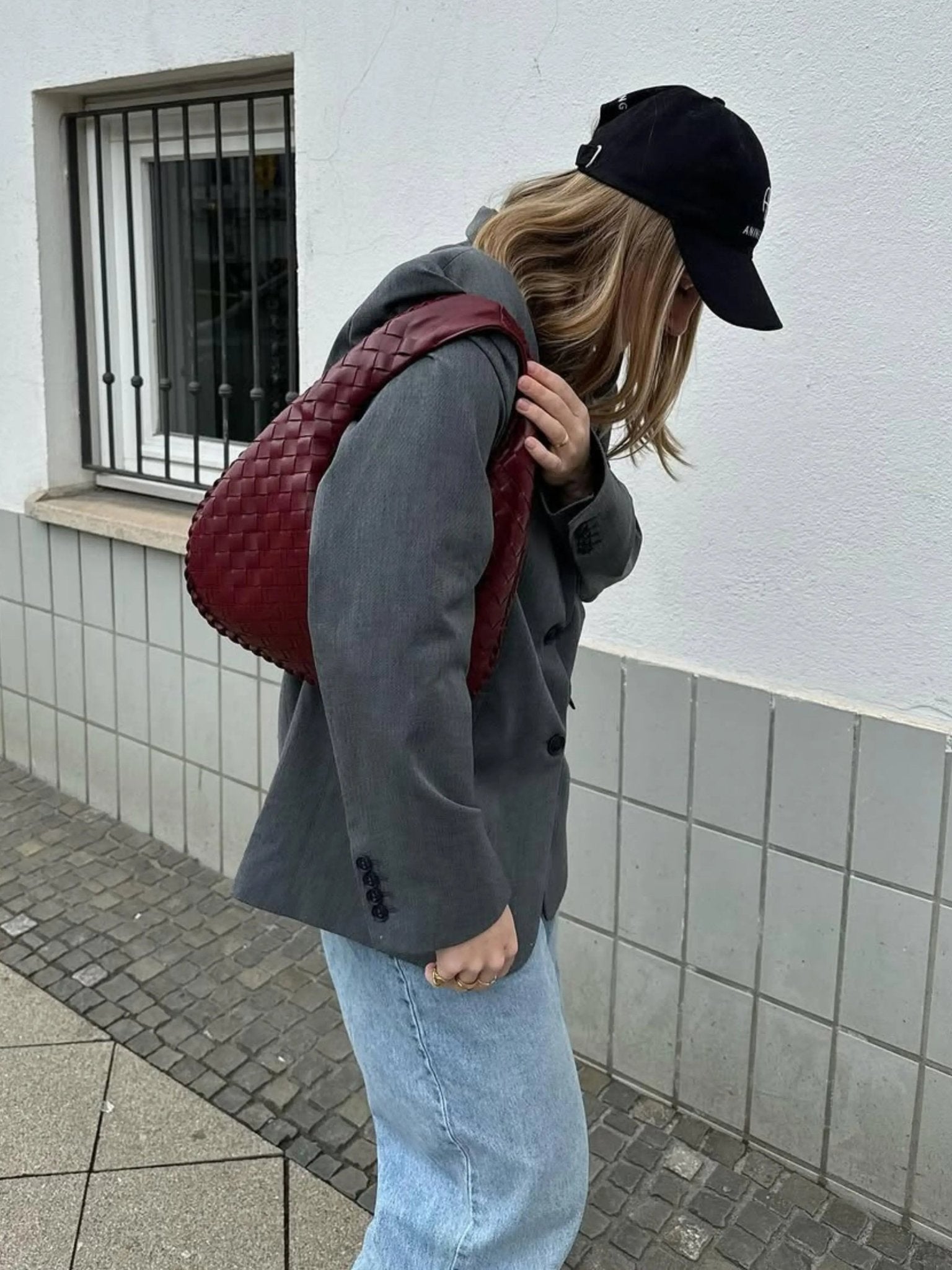 Violeta Petite Woven Handbag