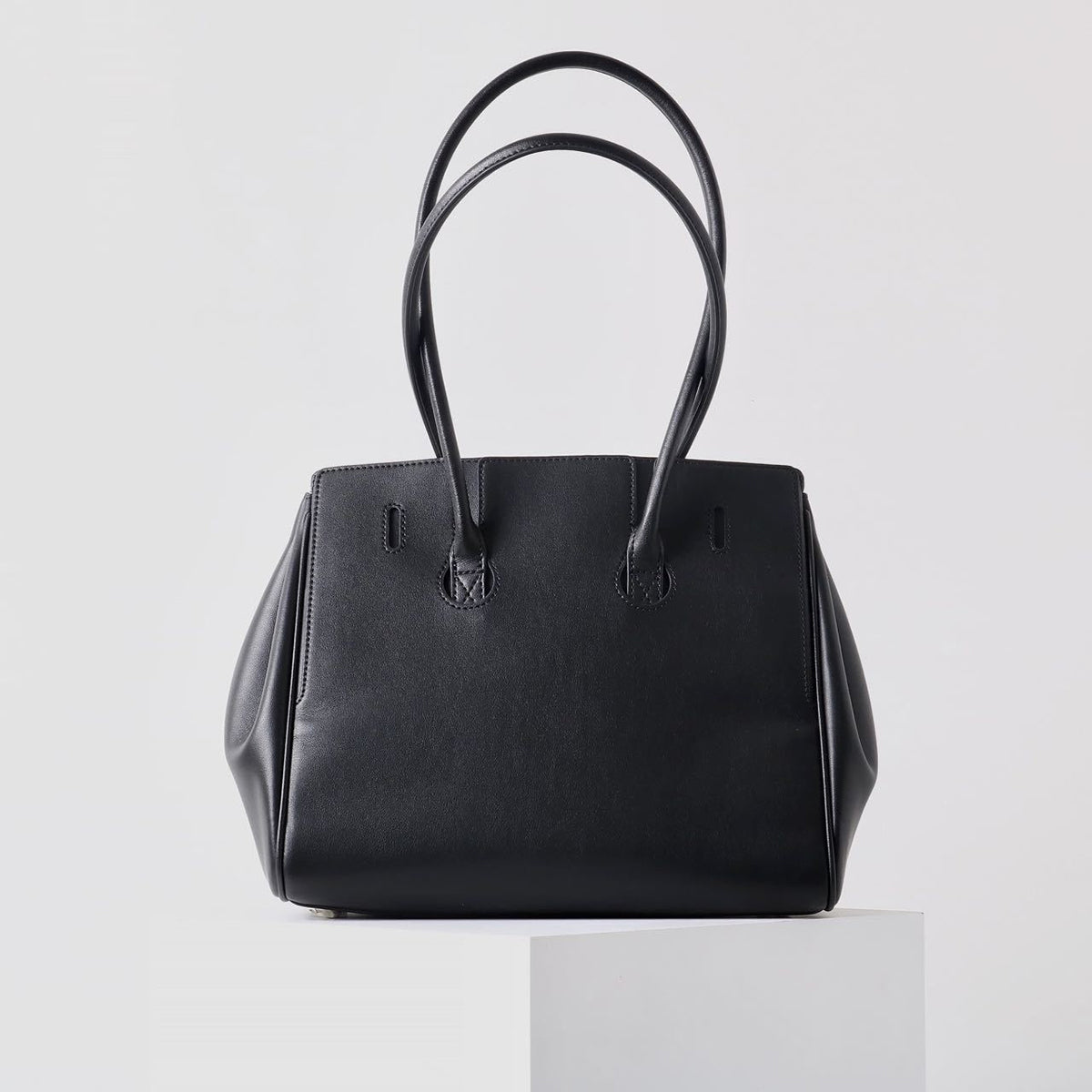 Valencia Structured Leather Handbag