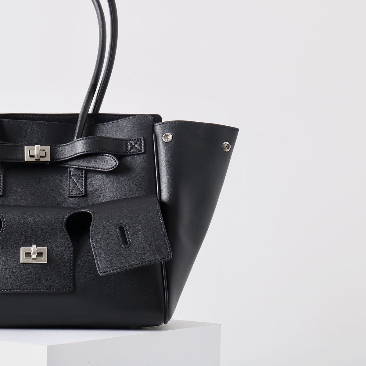 Valencia Structured Leather Handbag