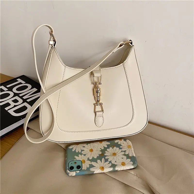 Zoey Vintage Baguette Shoulder Bag
