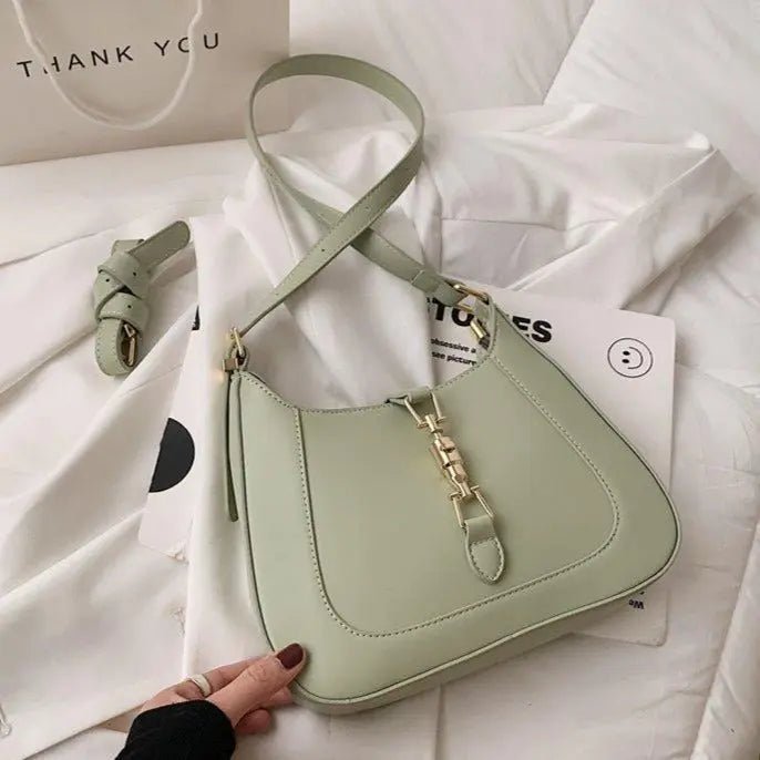 Zoey Vintage Baguette Shoulder Bag