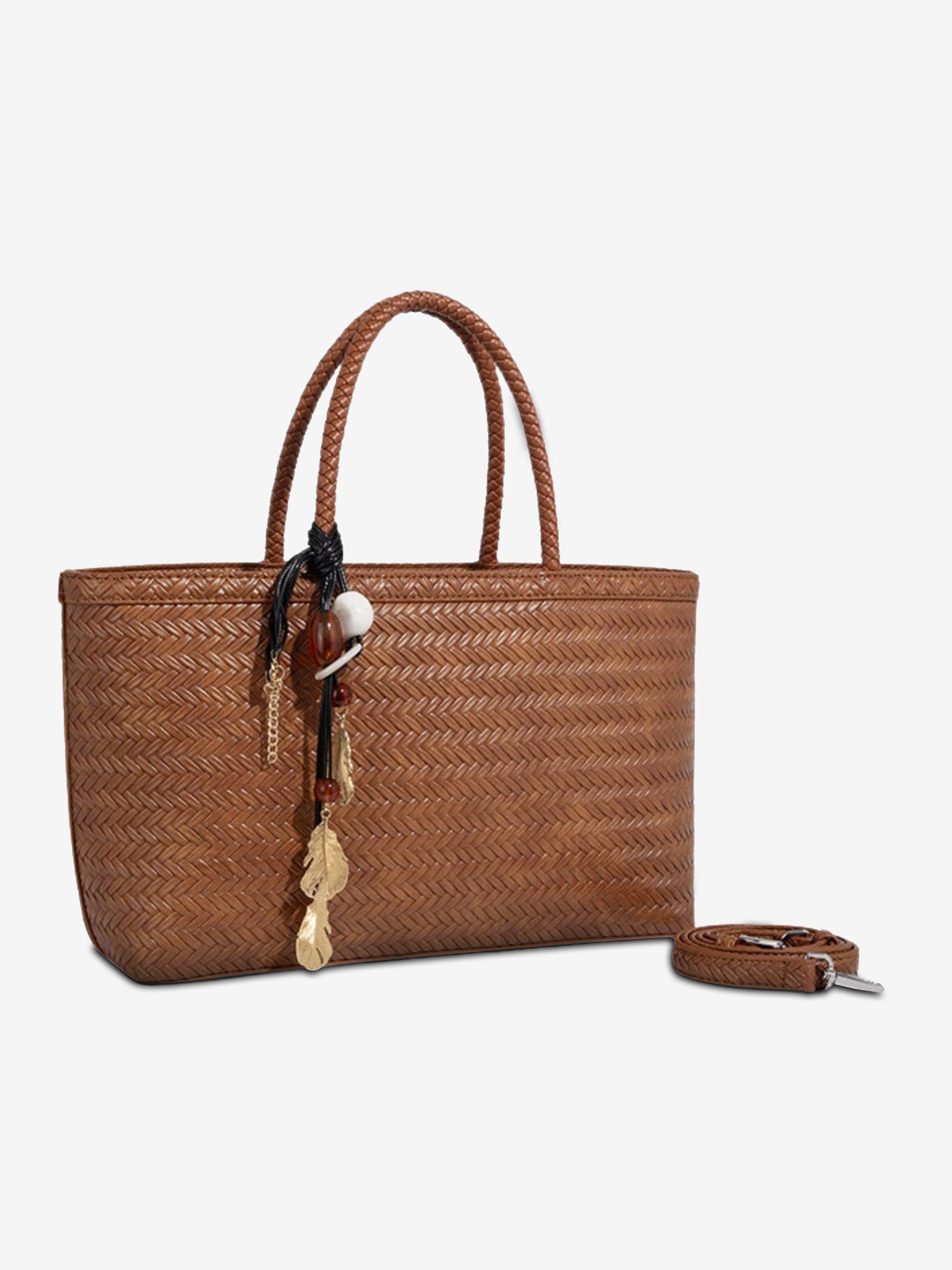 Sienna Boho Woven Tote