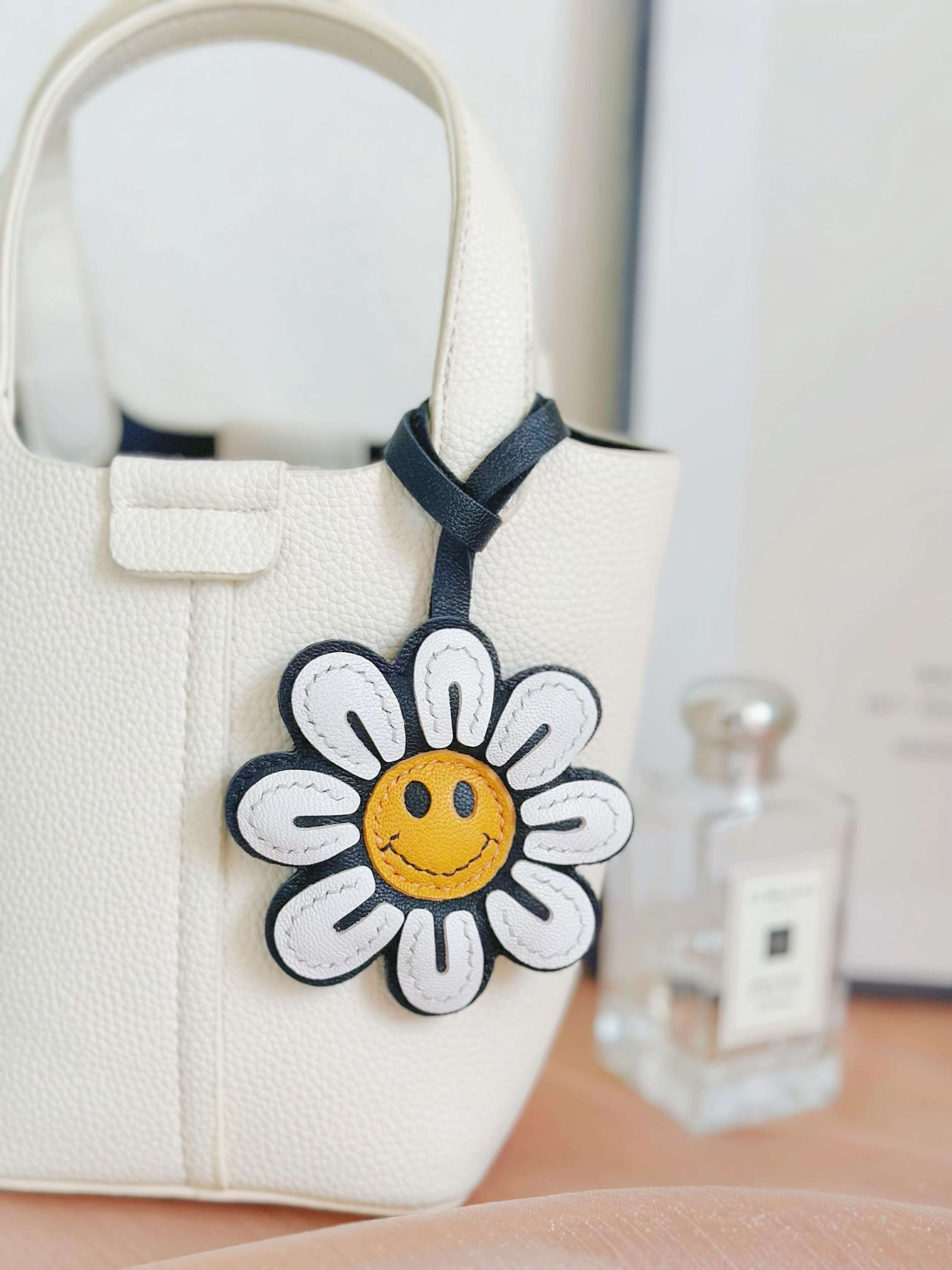 Sunny Bloom Smiley Charm