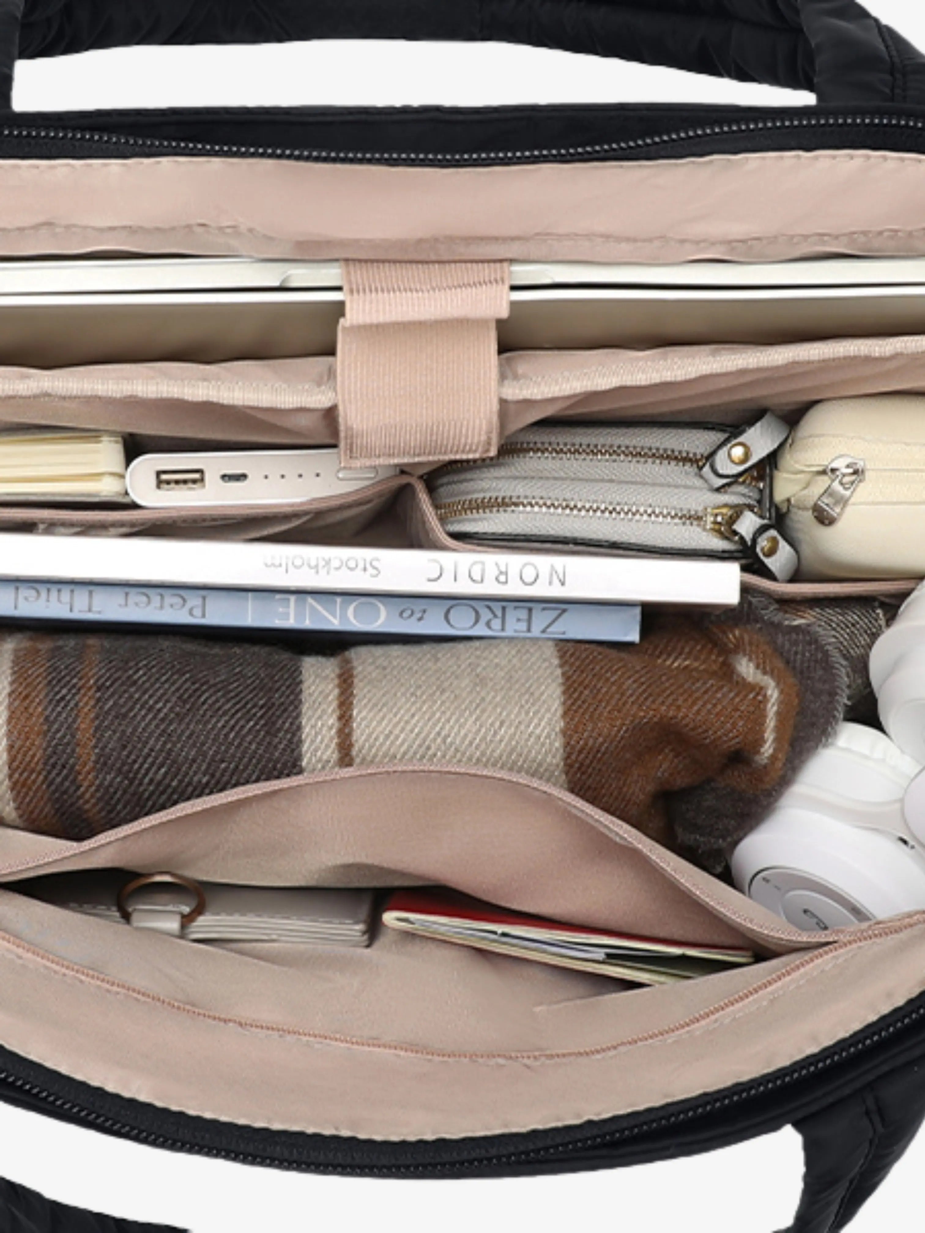 Noir Classic Carryall Tote