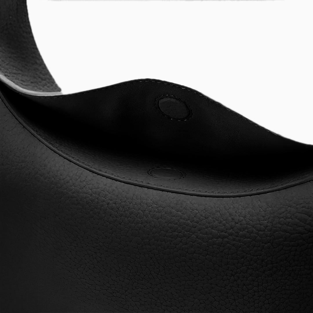 Elena Crescent Shoulder Bag – Caramel Tan