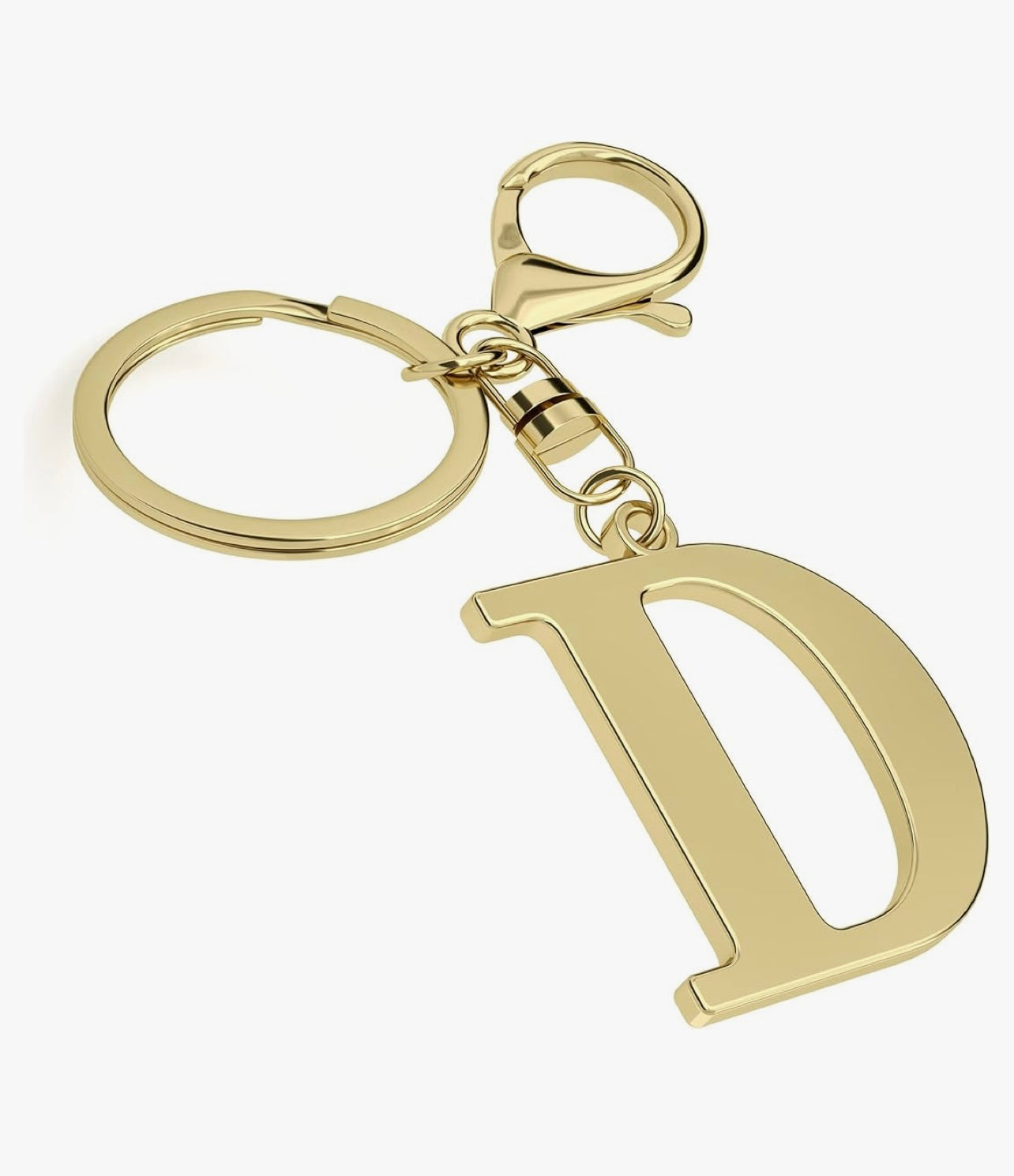 The Golden Initial Keychain – Personalized Elegance in Every Detail