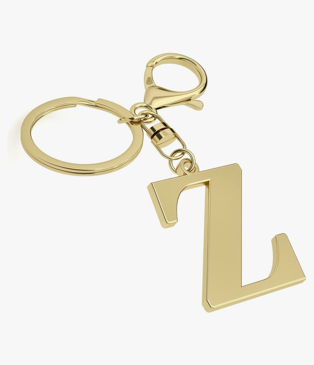 The Golden Initial Keychain – Personalized Elegance in Every Detail