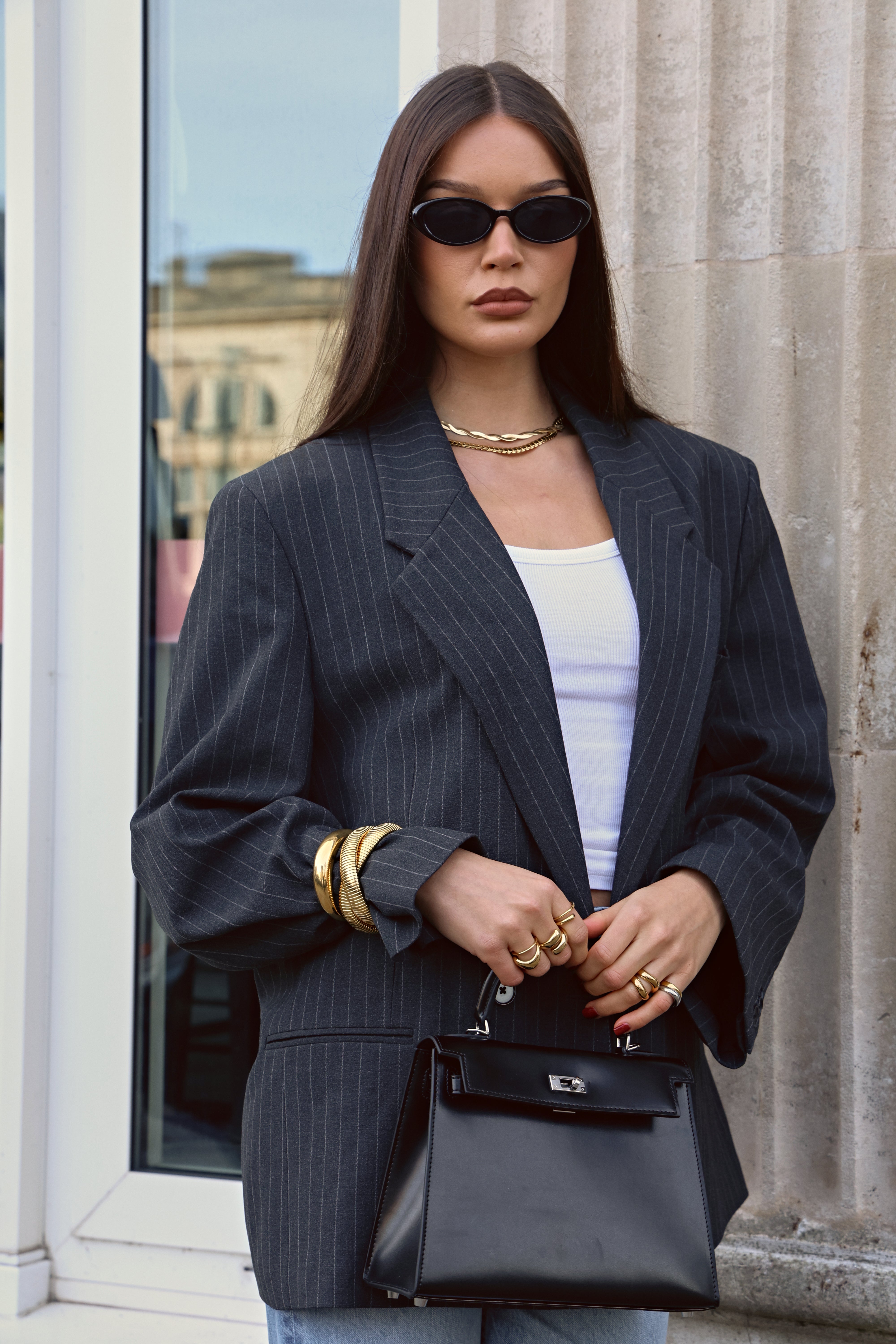 Amara Classic Top-Handle Bag