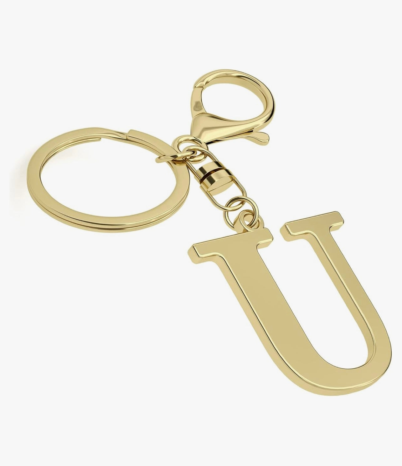 The Golden Initial Keychain – Personalized Elegance in Every Detail