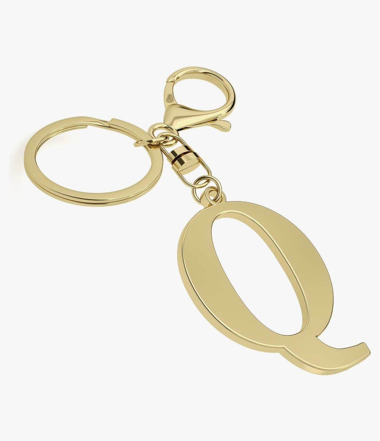 The Golden Initial Keychain – Personalized Elegance in Every Detail