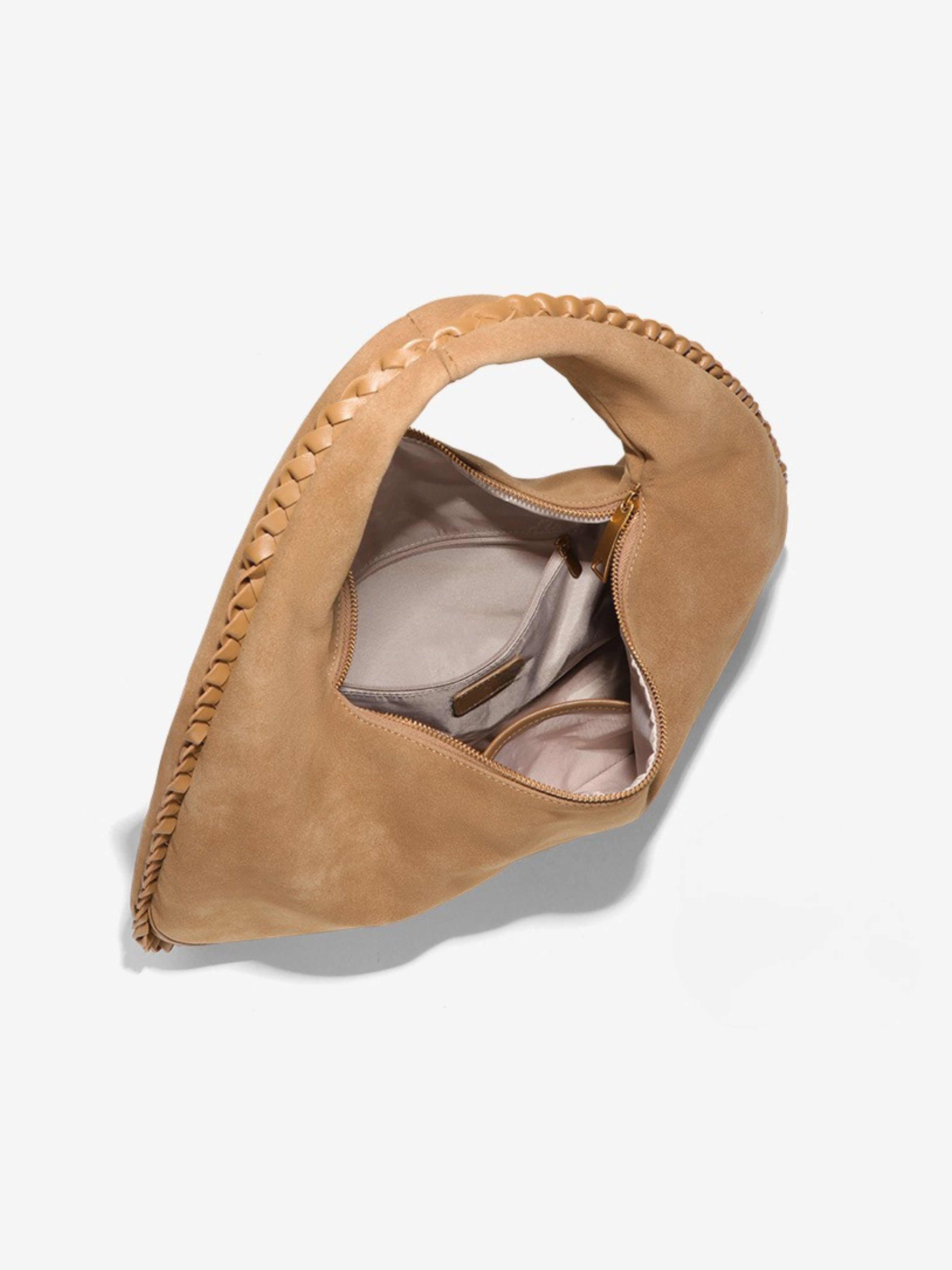 Aurora – Luxe Suede Hobo Tote