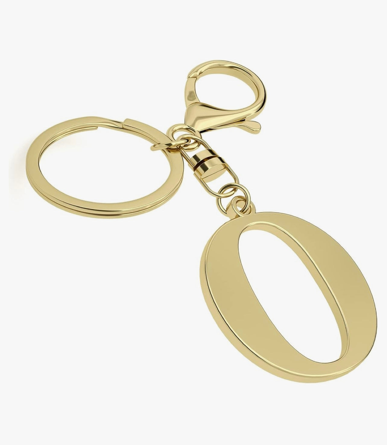 The Golden Initial Keychain – Personalized Elegance in Every Detail