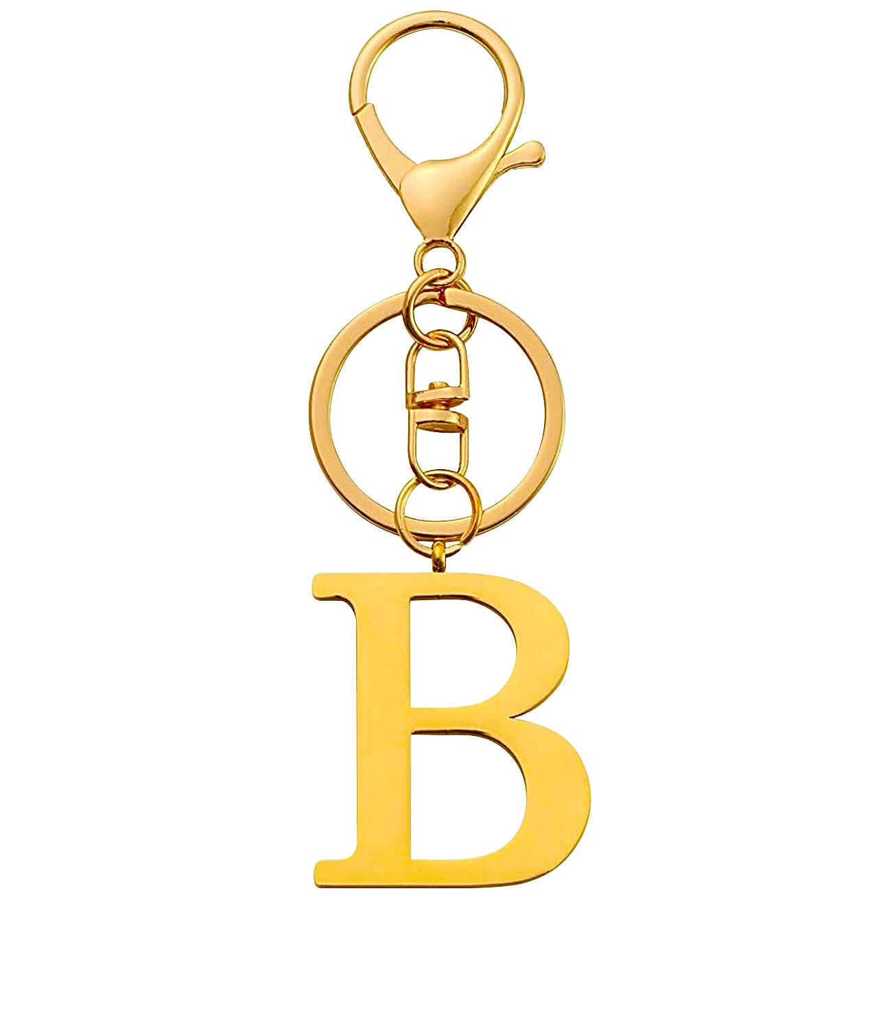 The Golden Initial Keychain – Personalized Elegance in Every Detail