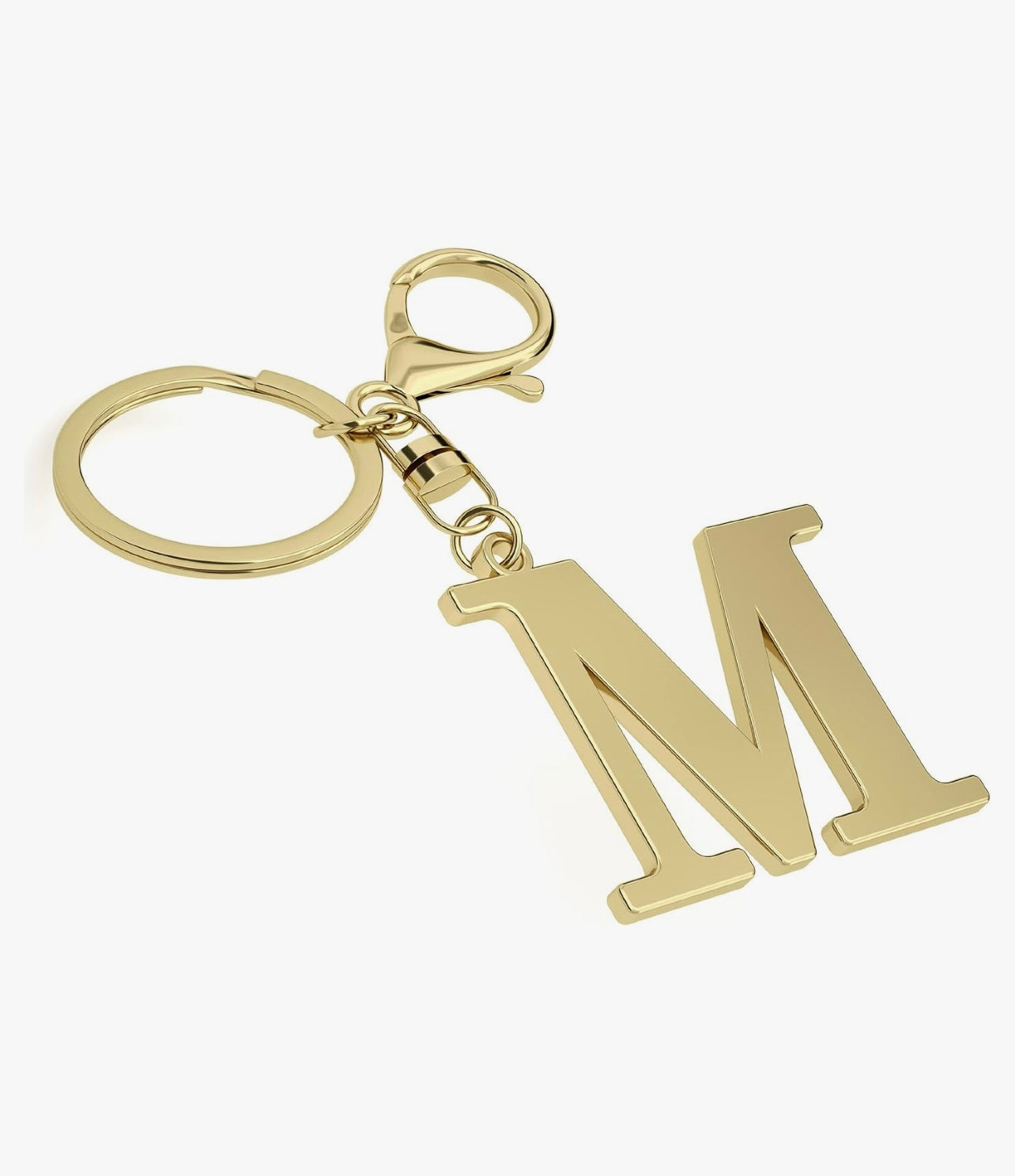 The Golden Initial Keychain – Personalized Elegance in Every Detail