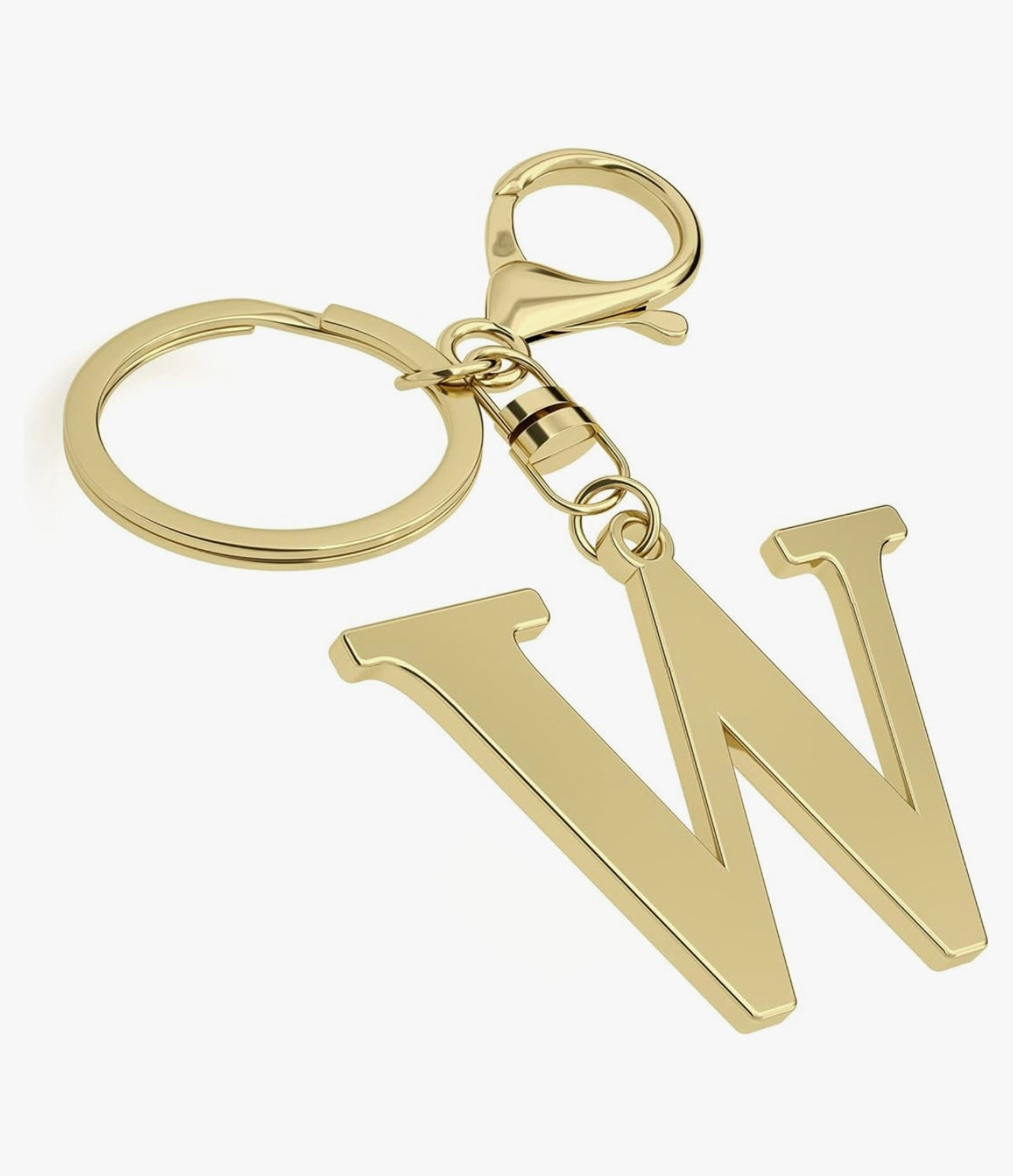 The Golden Initial Keychain – Personalized Elegance in Every Detail
