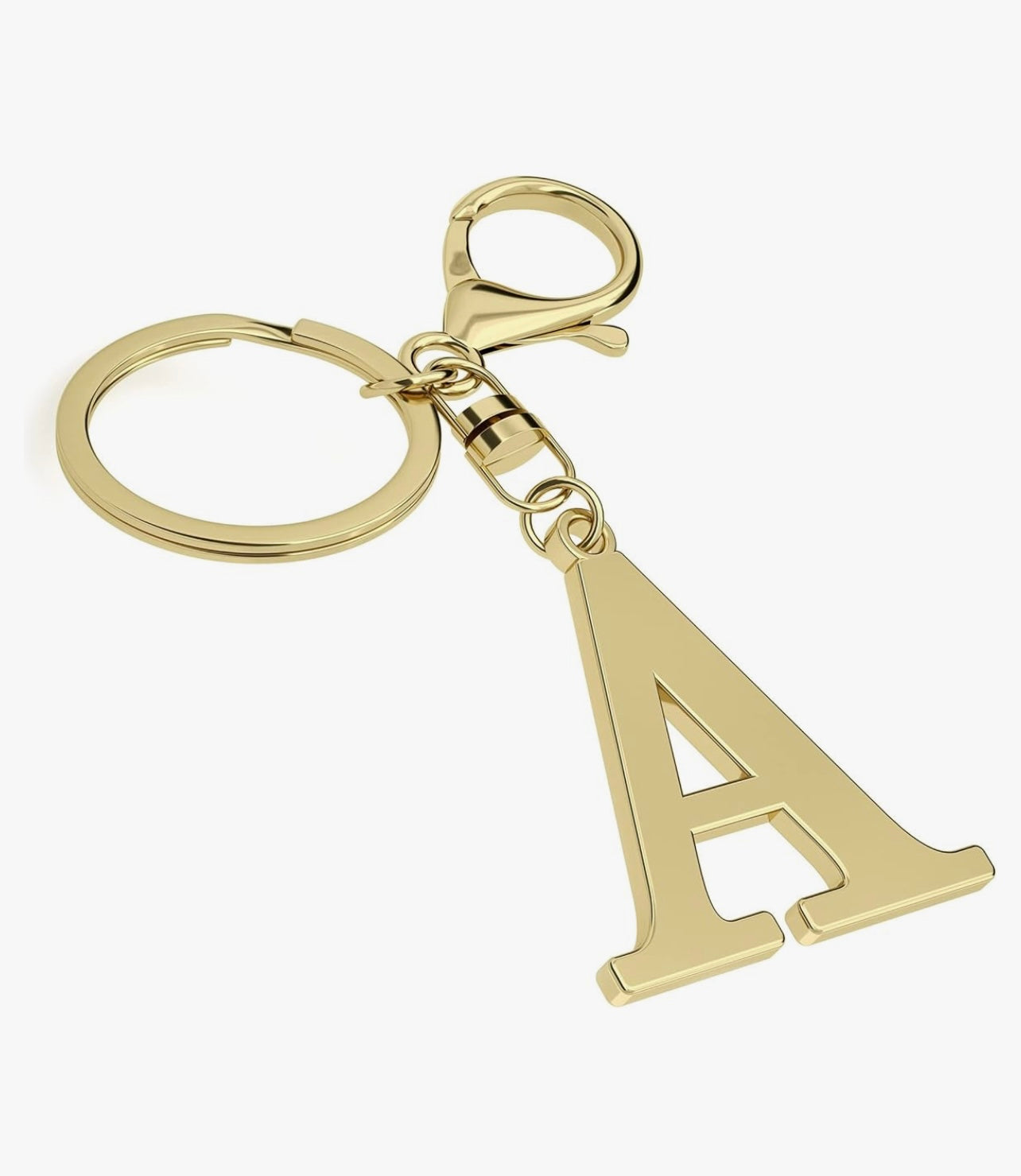The Golden Initial Keychain – Personalized Elegance in Every Detail