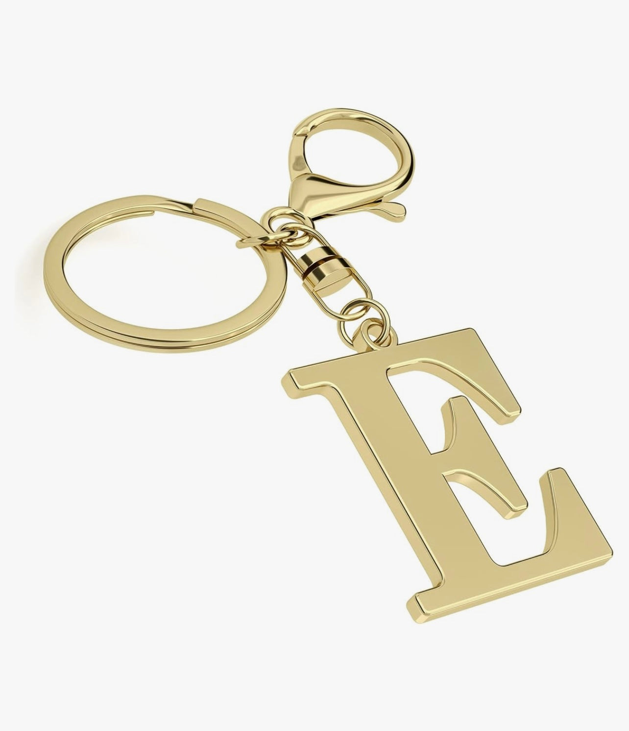 The Golden Initial Keychain – Personalized Elegance in Every Detail