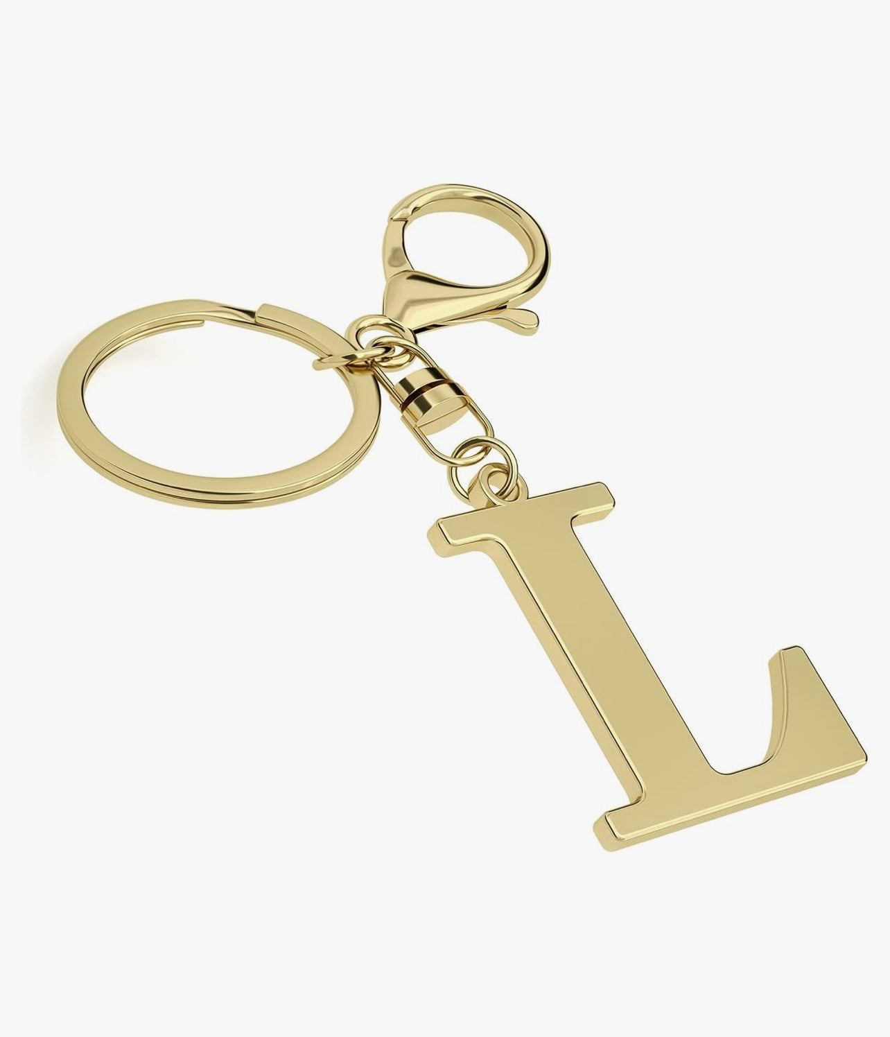 The Golden Initial Keychain – Personalized Elegance in Every Detail