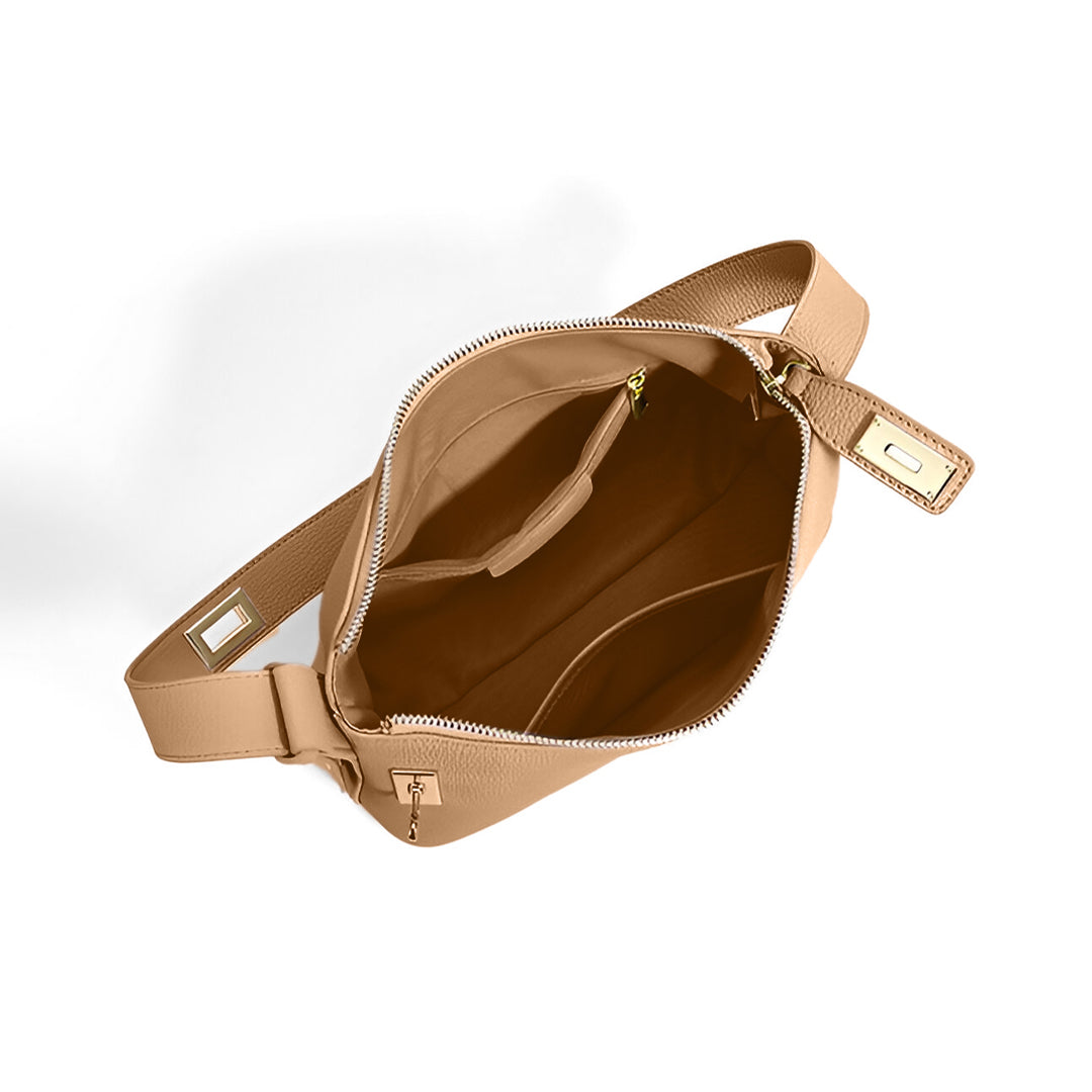 Delia Structured Shoulder Bag