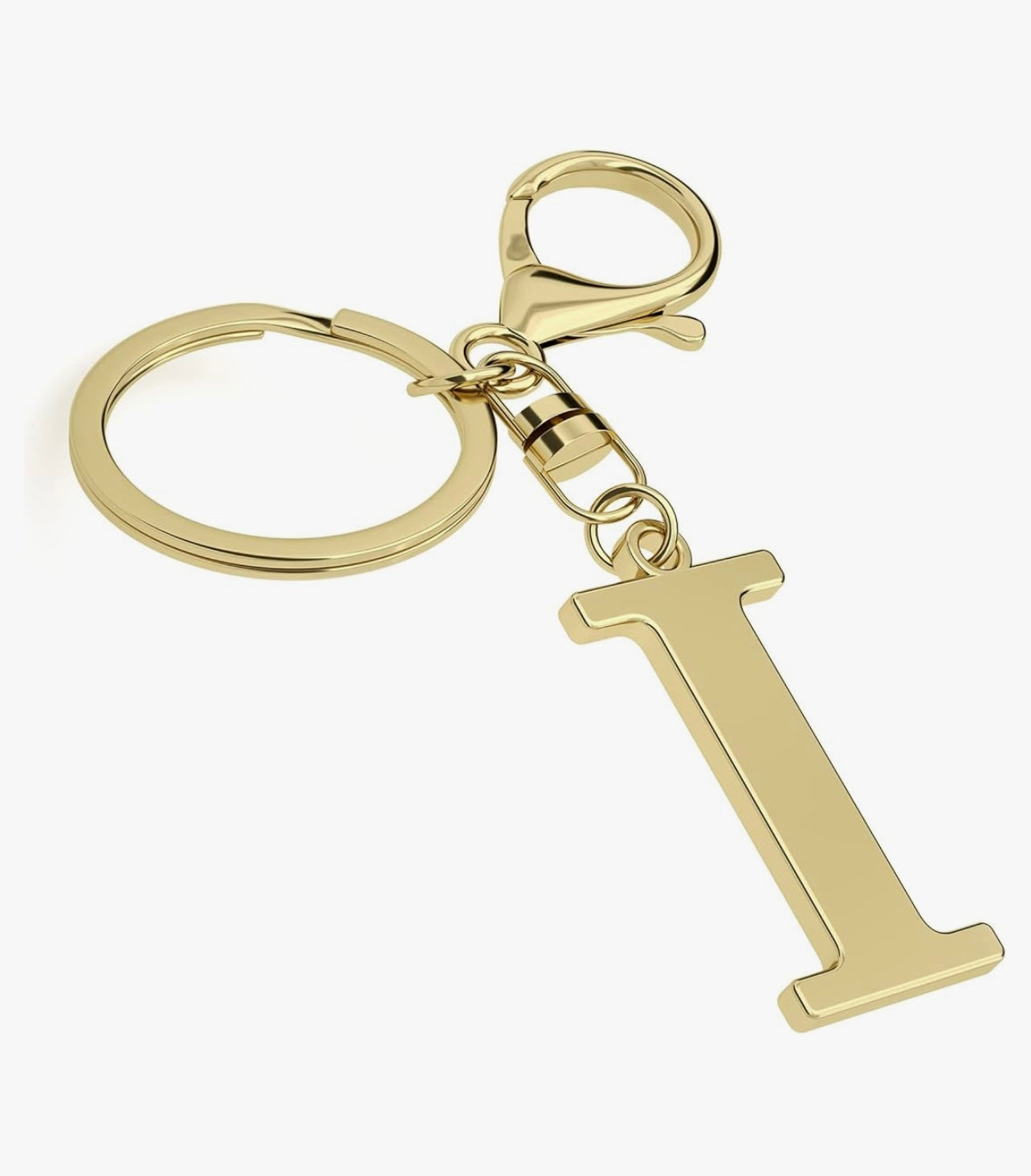 The Golden Initial Keychain – Personalized Elegance in Every Detail