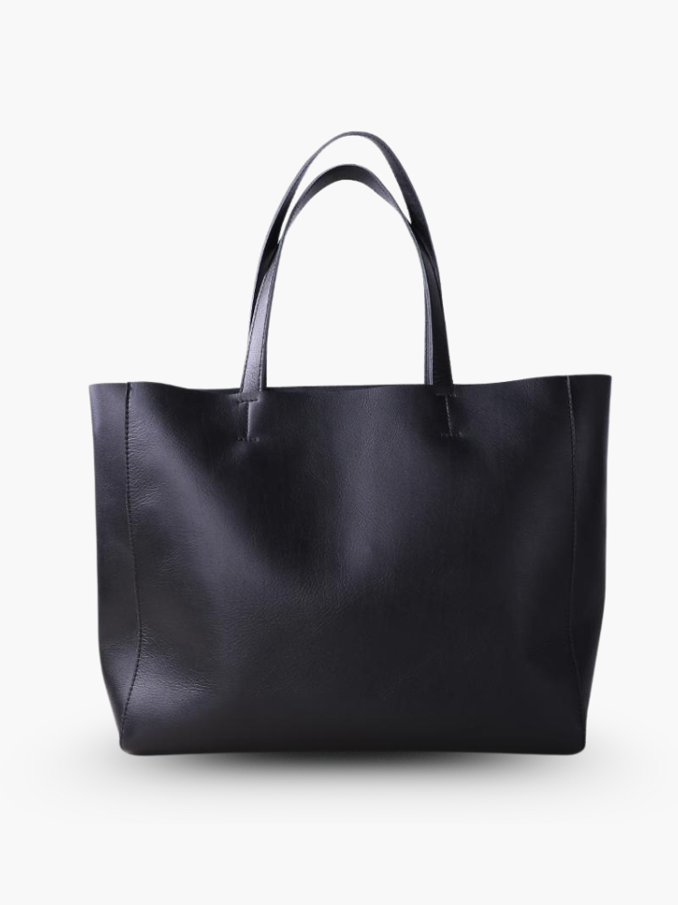 Amara Minimalist Leather Tote