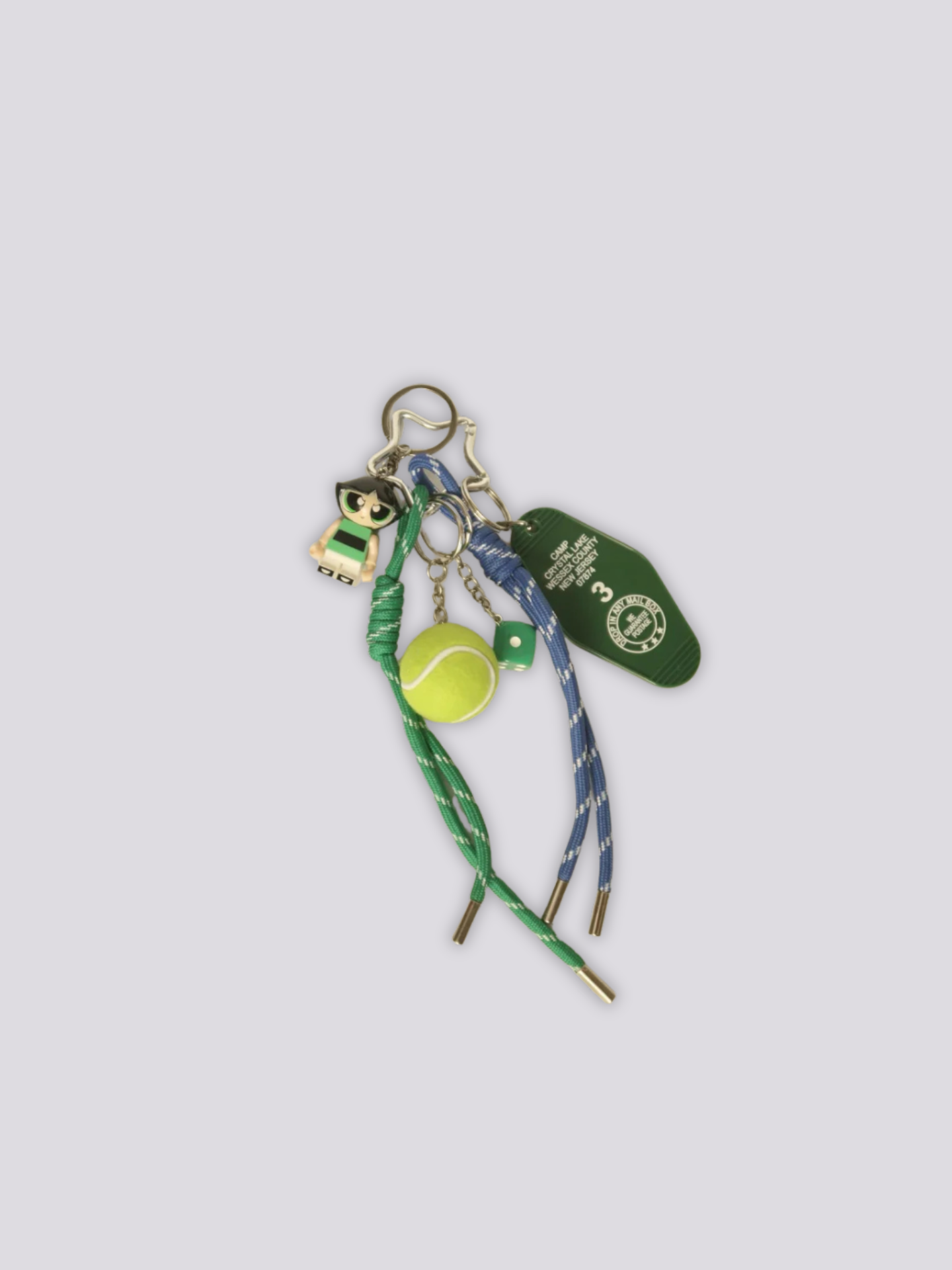 The Match Point Charm Keychain