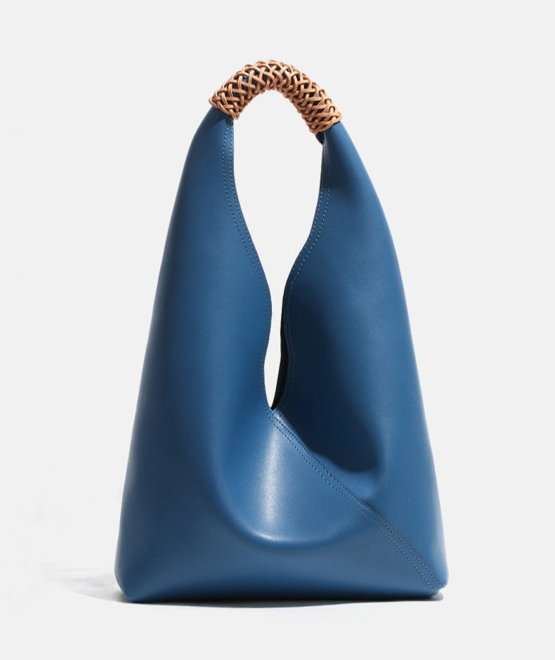 Aveline Sculpted Leather Tote