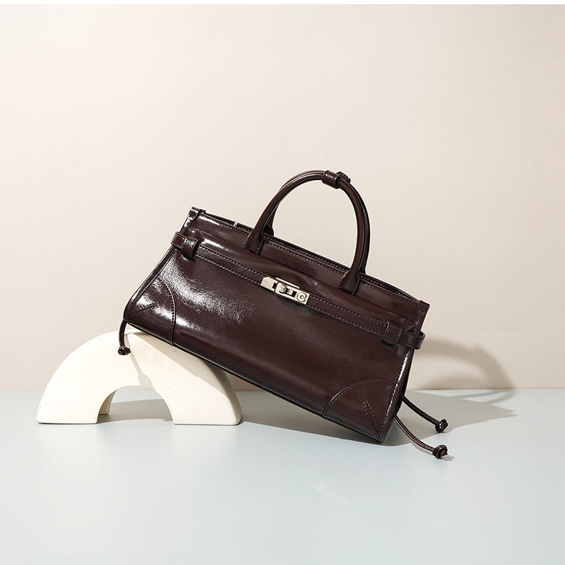 Isabelle Patent Leather Tote